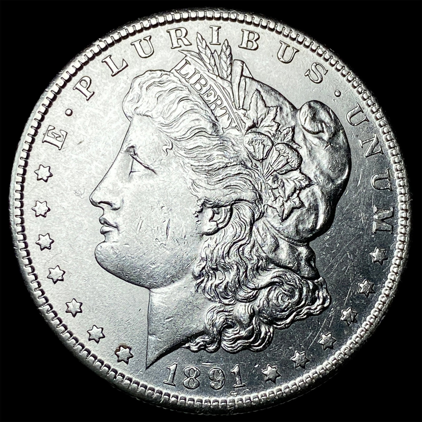 1891-S Silver Morgan Dollar UNCIRCULATED (1 of 2)