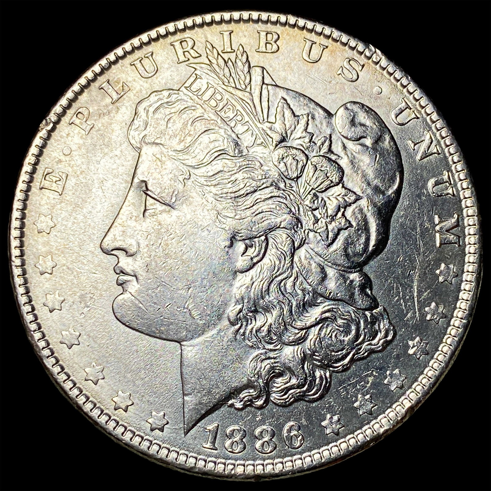 1886 Morgan Silver Dollar UNCIRCULATED: 1886 Morgan Silver Dollar UNCIRCULATED