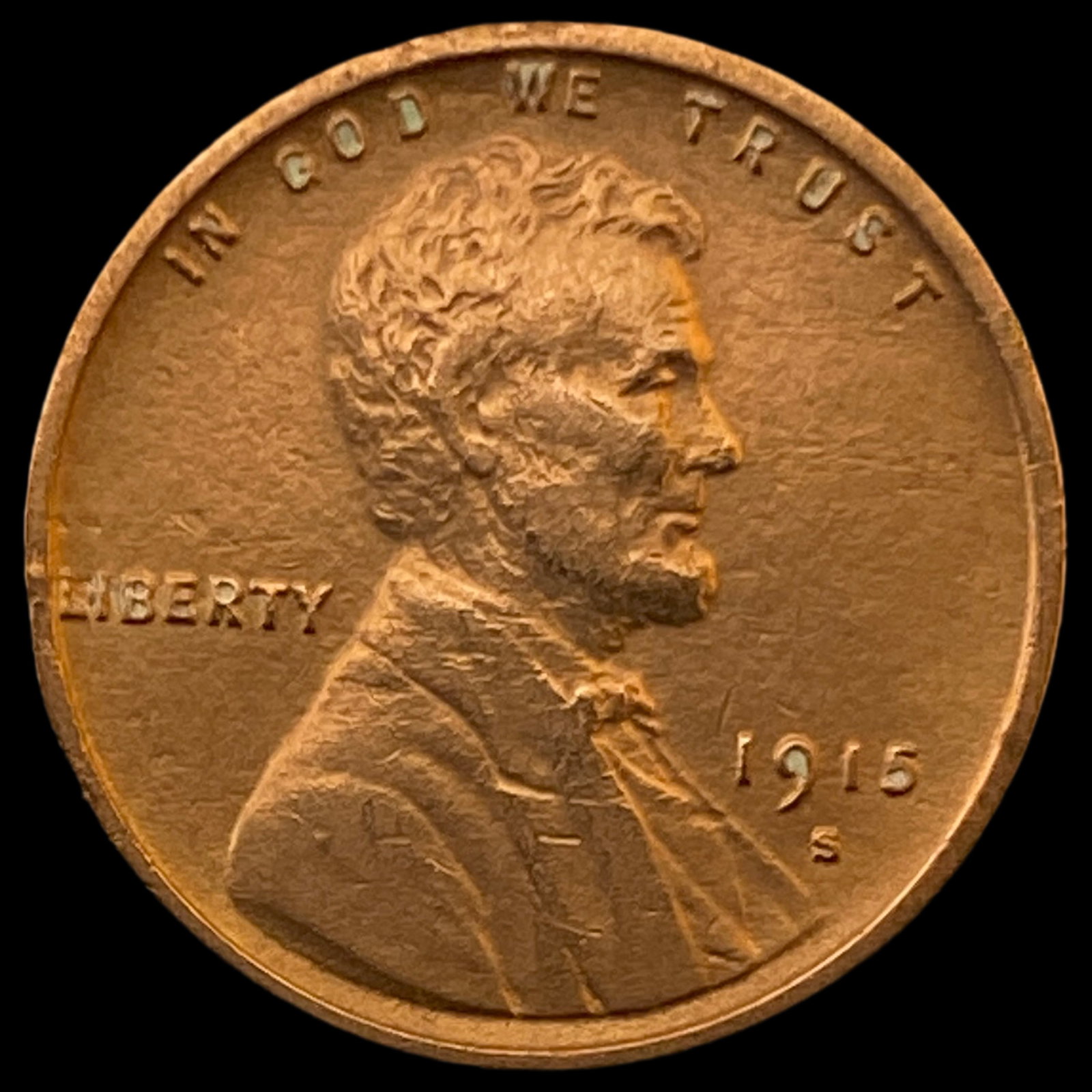 1915-S Lincoln Wheat Cent UNCIRCULATED (1 of 2)