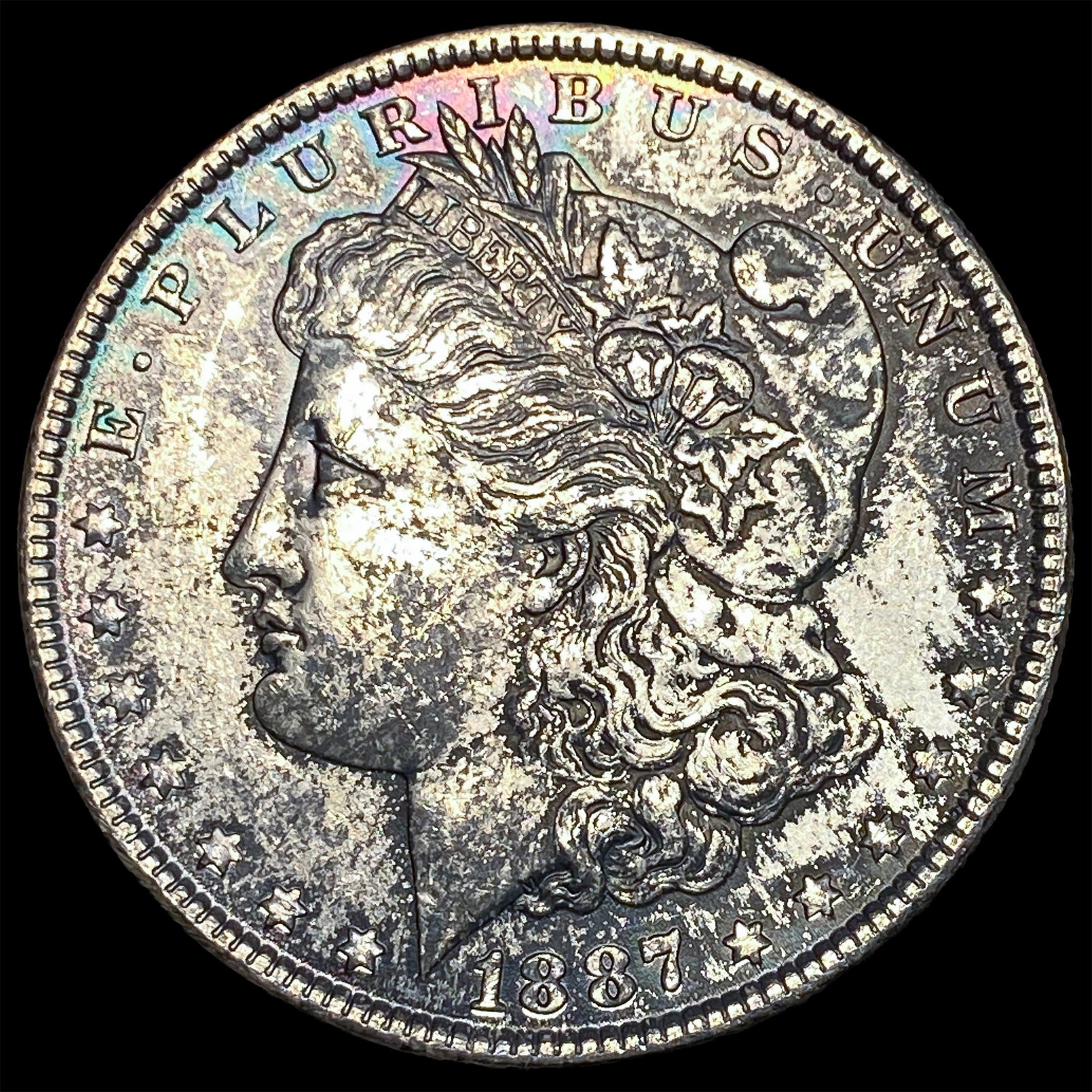 1887 Silver Morgan Dollar UNCIRCULATED: 1887 Silver Morgan Dollar UNCIRCULATED