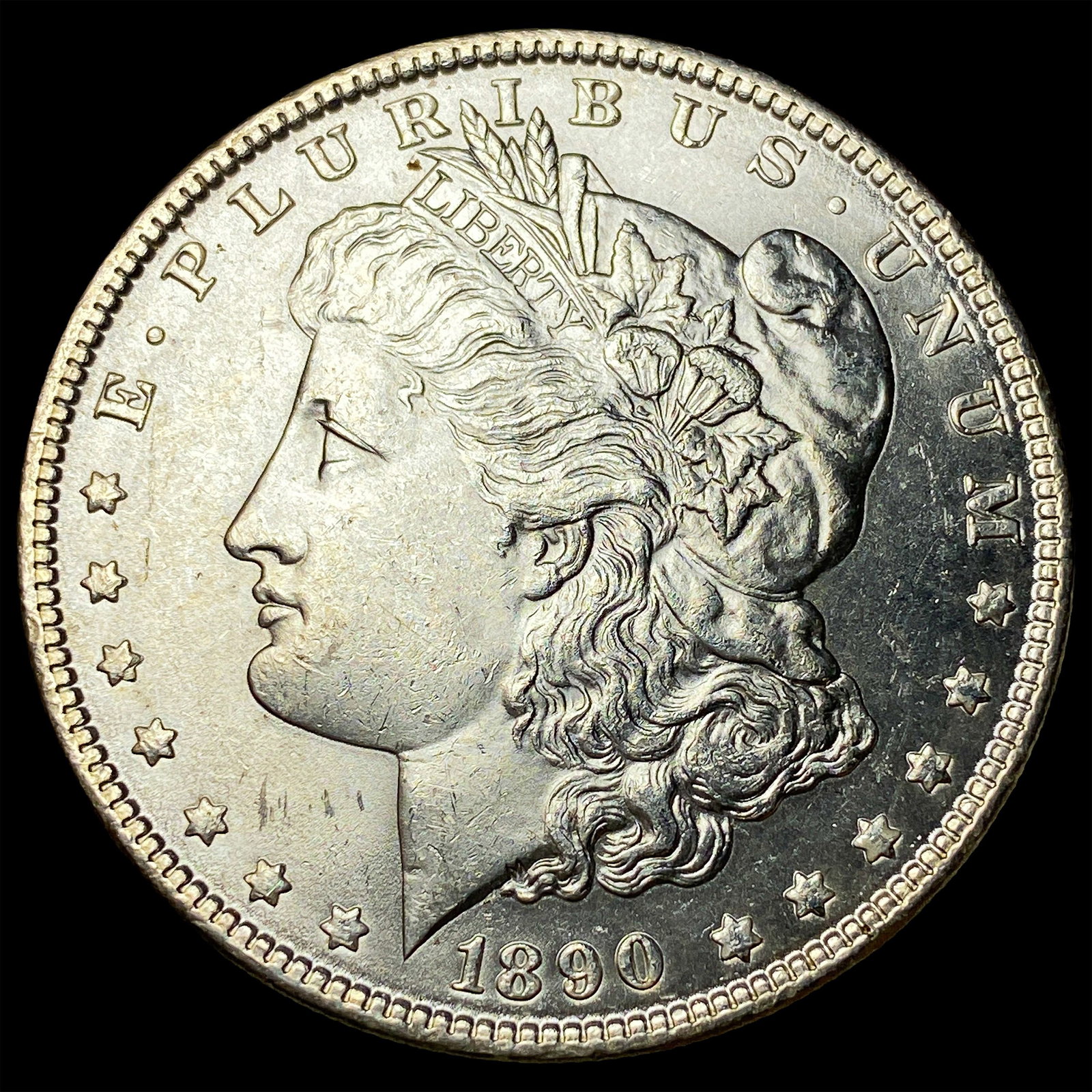 1890 Morgan Silver Dollar CHOICE BU: 1890 Morgan Silver Dollar CHOICE BU