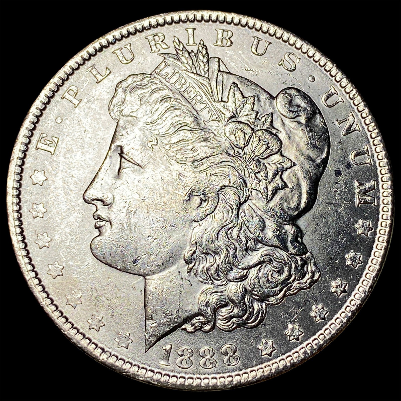1888 Morgan Silver Dollar UNCIRCULATED: 1888 Morgan Silver Dollar UNCIRCULATED