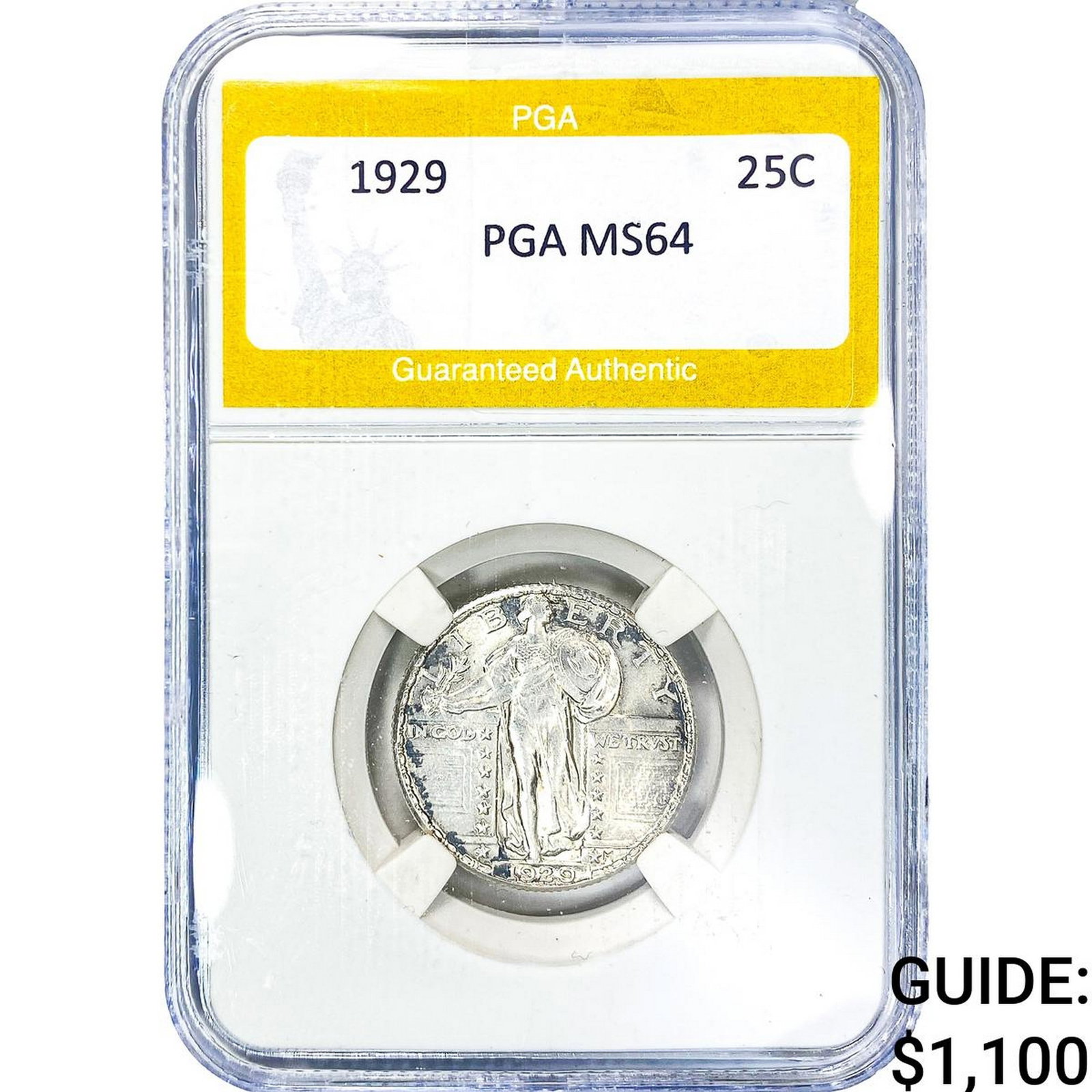 1929 Standing Liberty Quarter PGA MS64 (1 of 2)