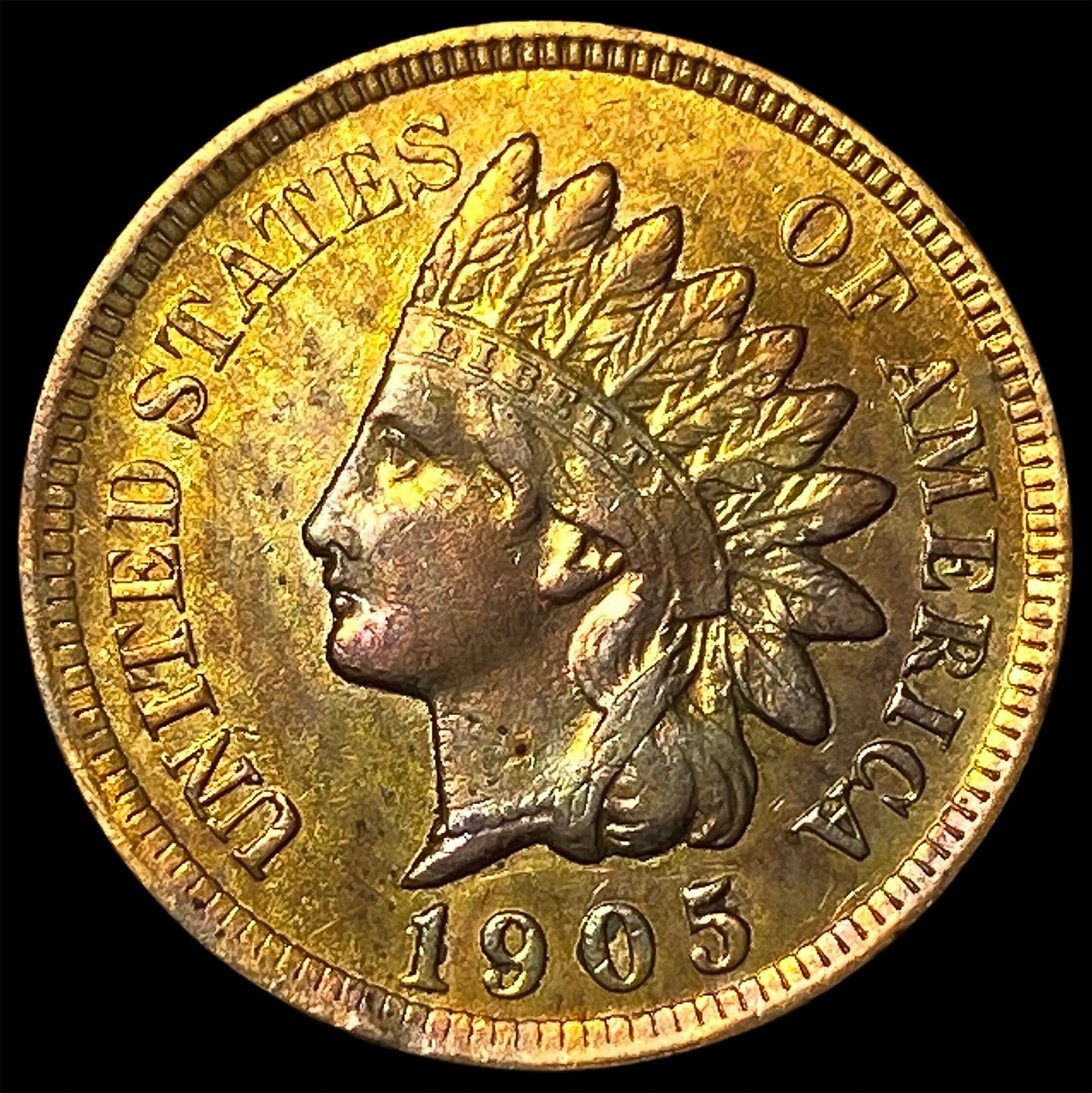 1905 Indian Head Cent CLOSELY UNCIRCULATED (1 of 2)
