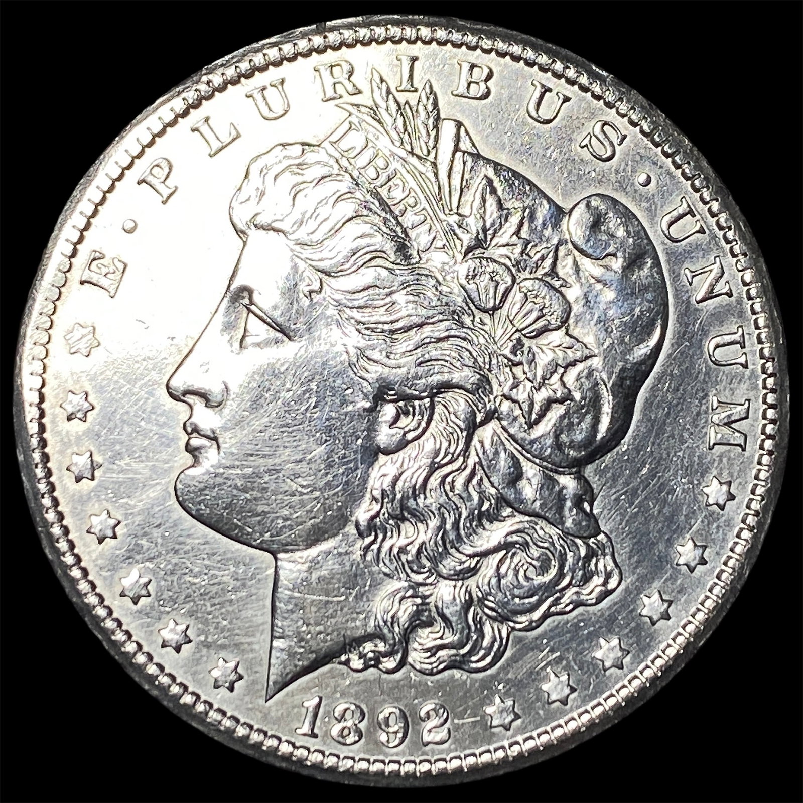 1892-CC Silver Morgan Dollar UNCIRCULATED (1 of 2)