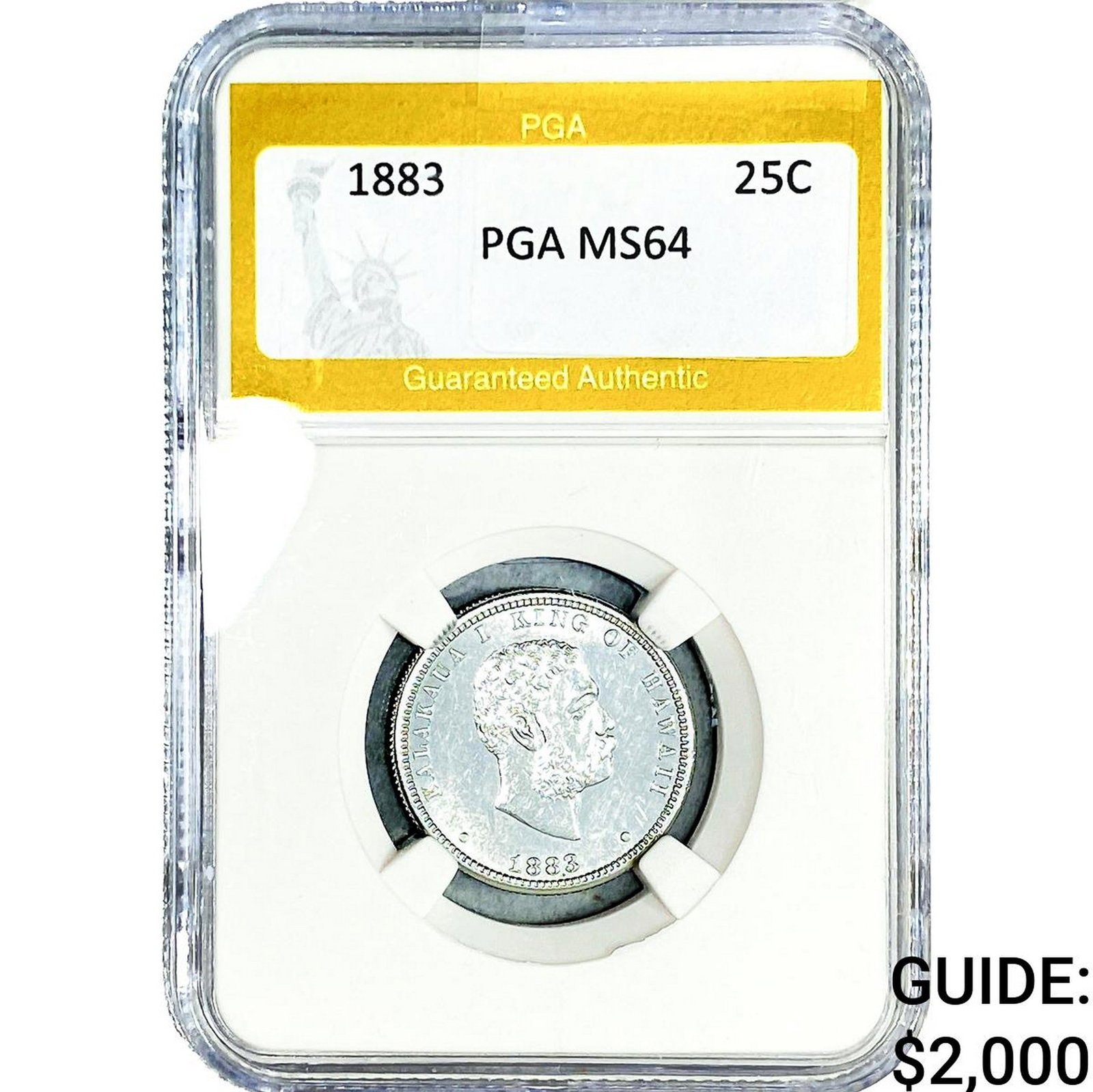1889 Morgan Silver Dollar PGA MS67: 1889 Morgan Silver Dollar PGA MS67