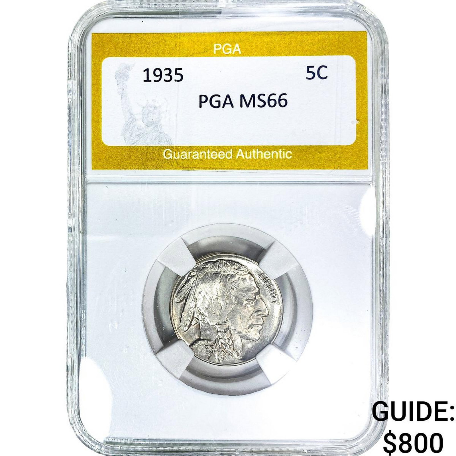 1935 Buffalo Nickel PGA MS66 (1 of 2)
