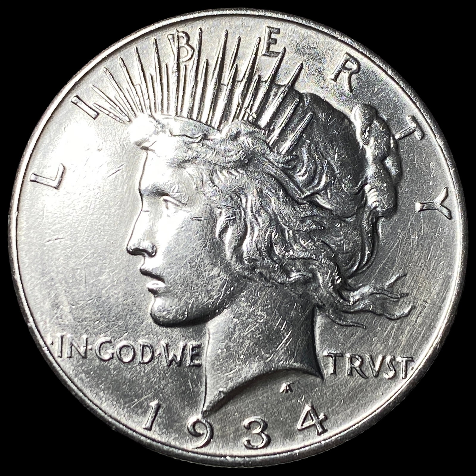 1934 Peace Silver Dollar UNCIRCULATED: 1934 Peace Silver Dollar UNCIRCULATED