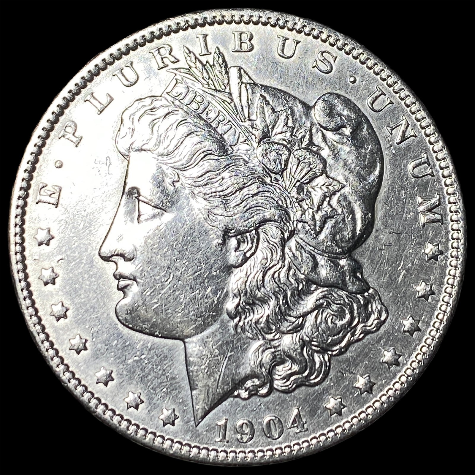 1904-O Silver Morgan Dollar UNCIRCULATED: 1904-O Silver Morgan Dollar UNCIRCULATED