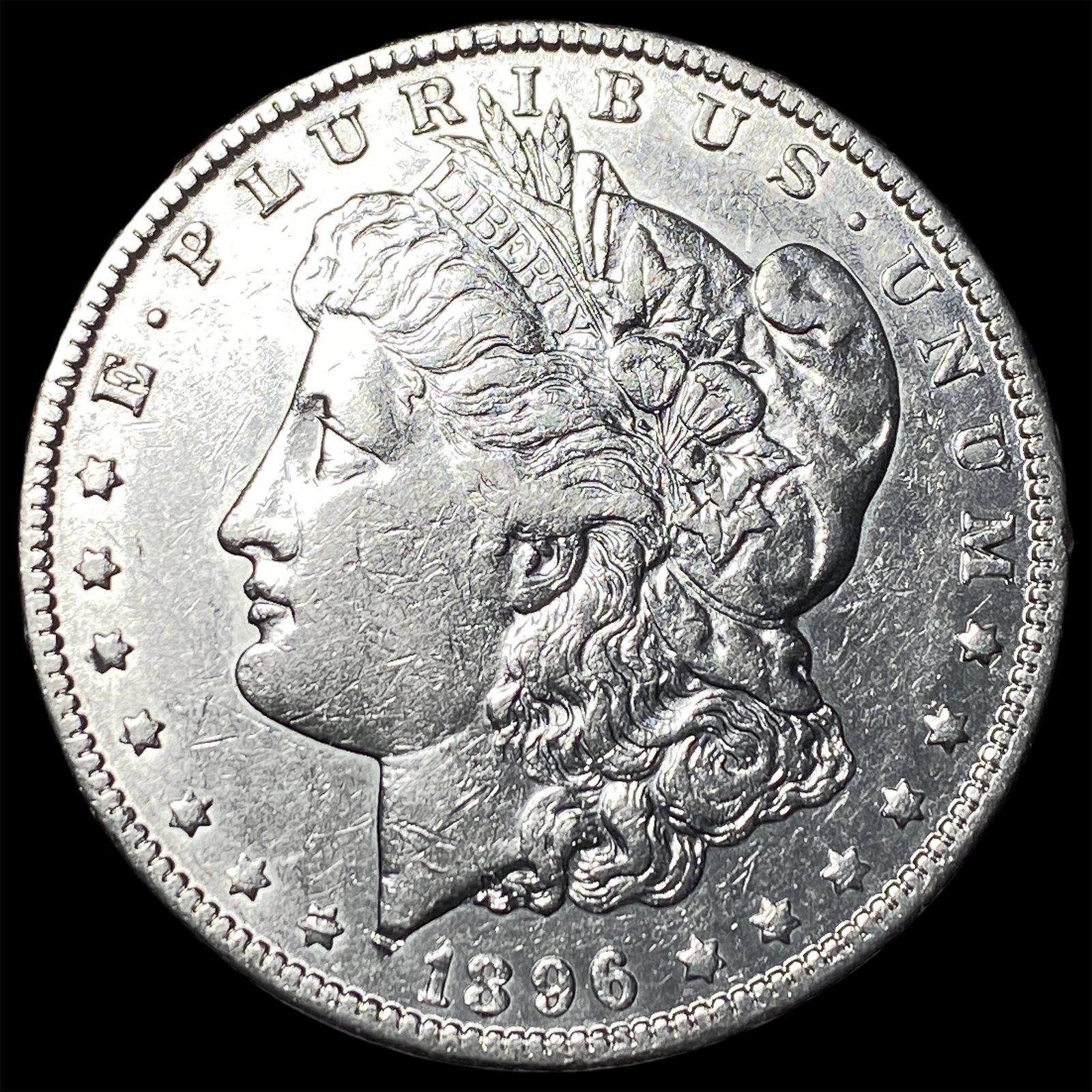 1896 Morgan Silver Dollar CHOICE AU (1 of 2)
