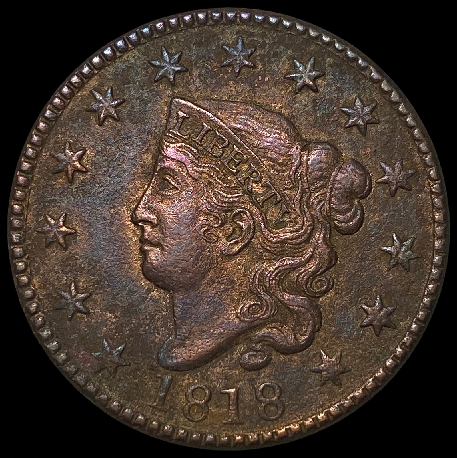 1818 Large Cent HIGH GRADE (1 of 2)