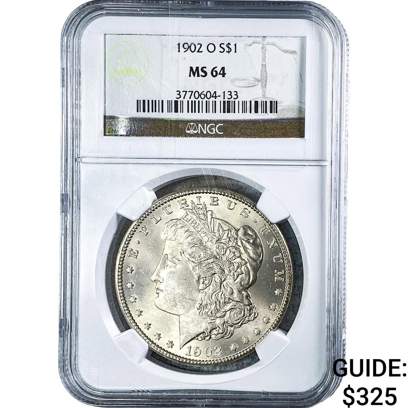 1902-O Morgan Silver Dollar NGC MS64 (1 of 2)