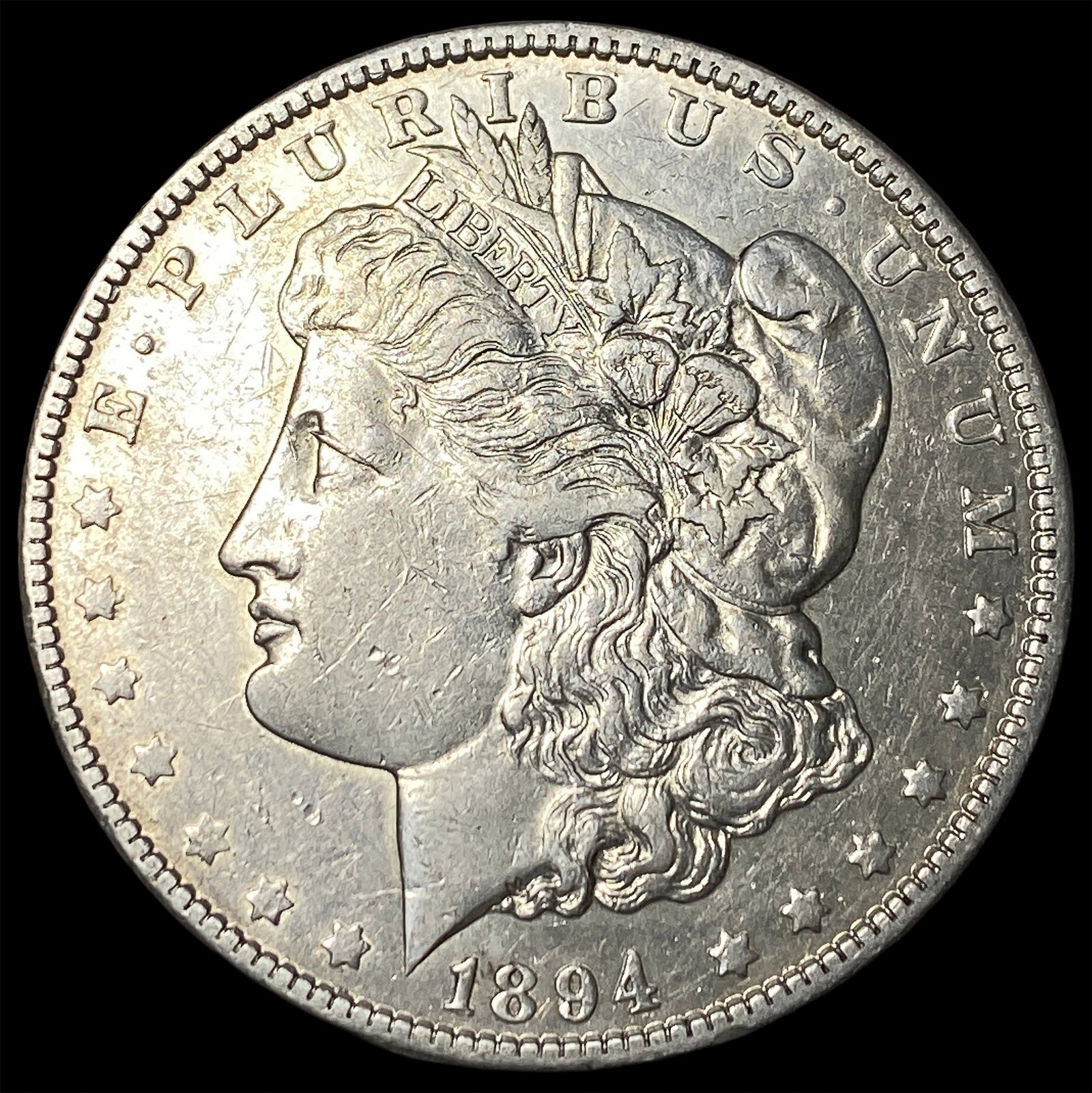 1894-O Silver Morgan Dollar CLOSELY UNCIRCULATED: 1894-O Silver Morgan Dollar CLOSELY UNCIRCULATED