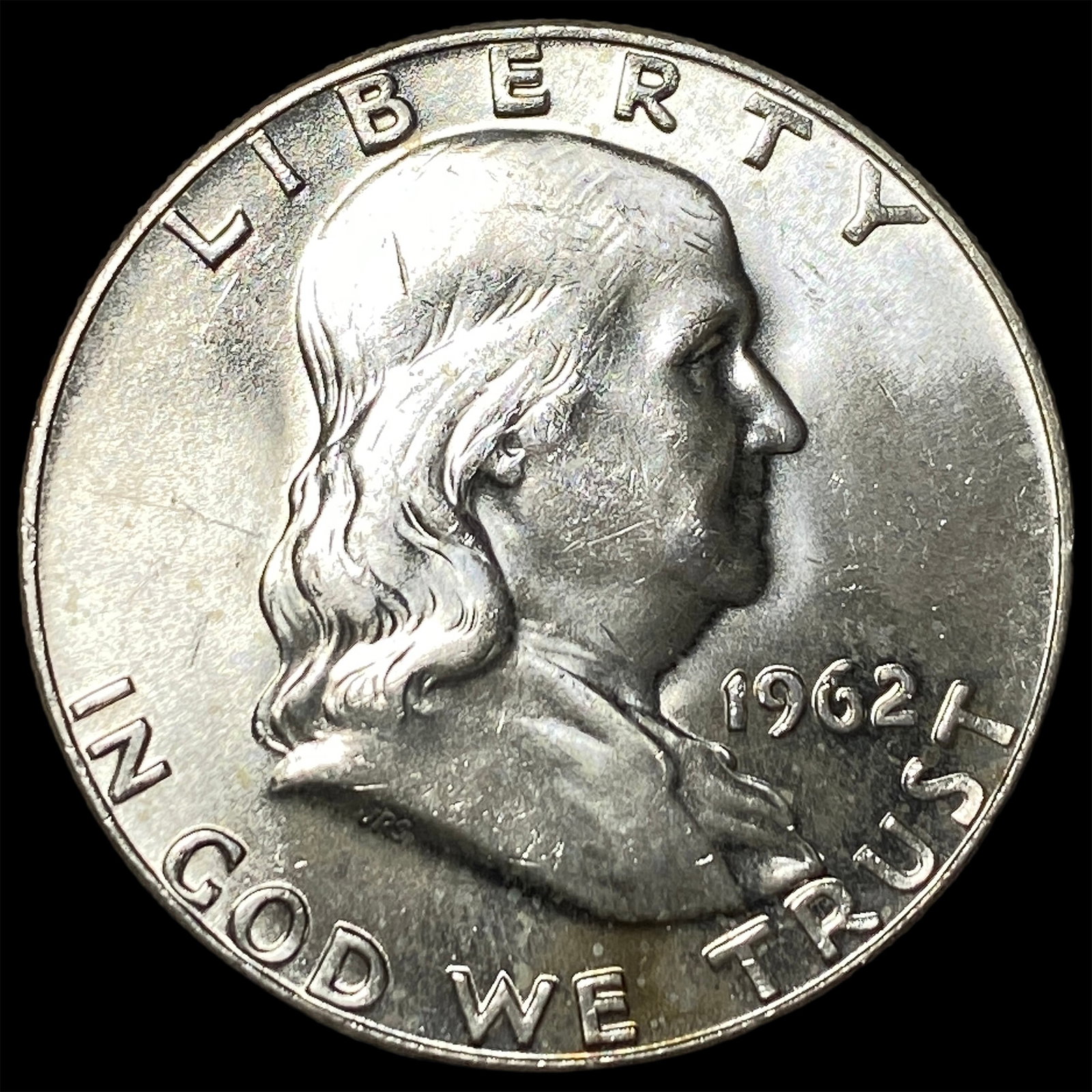 1962-D Silver Half Dollar Franklin CHOICE BU (1 of 2)