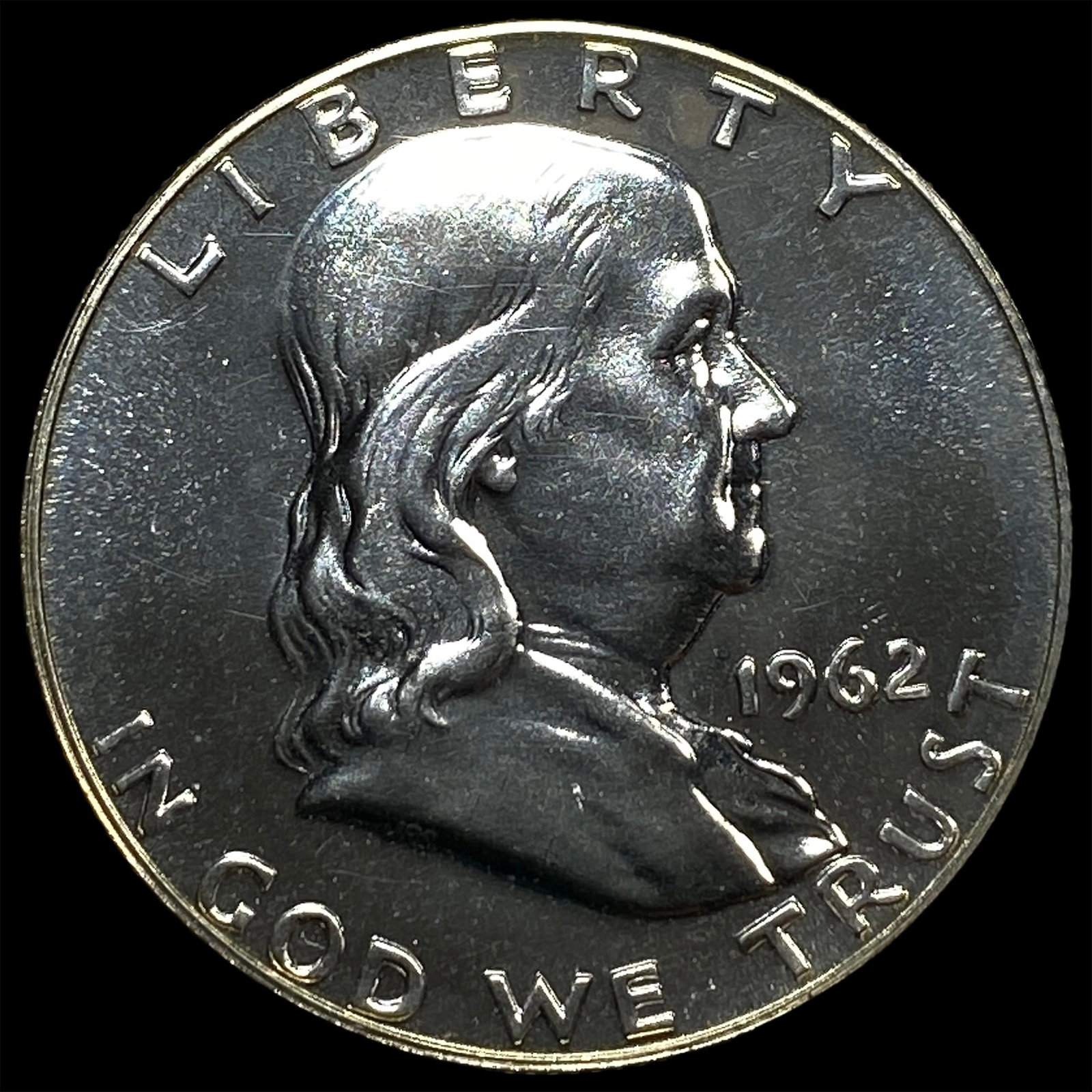 1962 Franklin Half Dollar GEM PROOF (1 of 2)