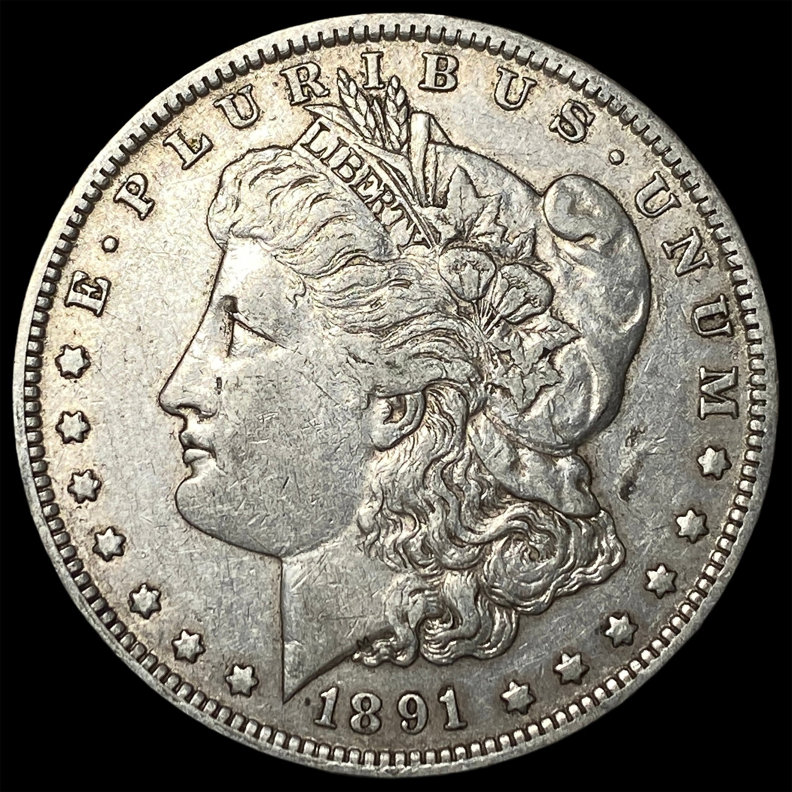 1891-O Silver Morgan Dollar CLOSELY UNCIRCULATED: 1891-O Silver Morgan Dollar CLOSELY UNCIRCULATED