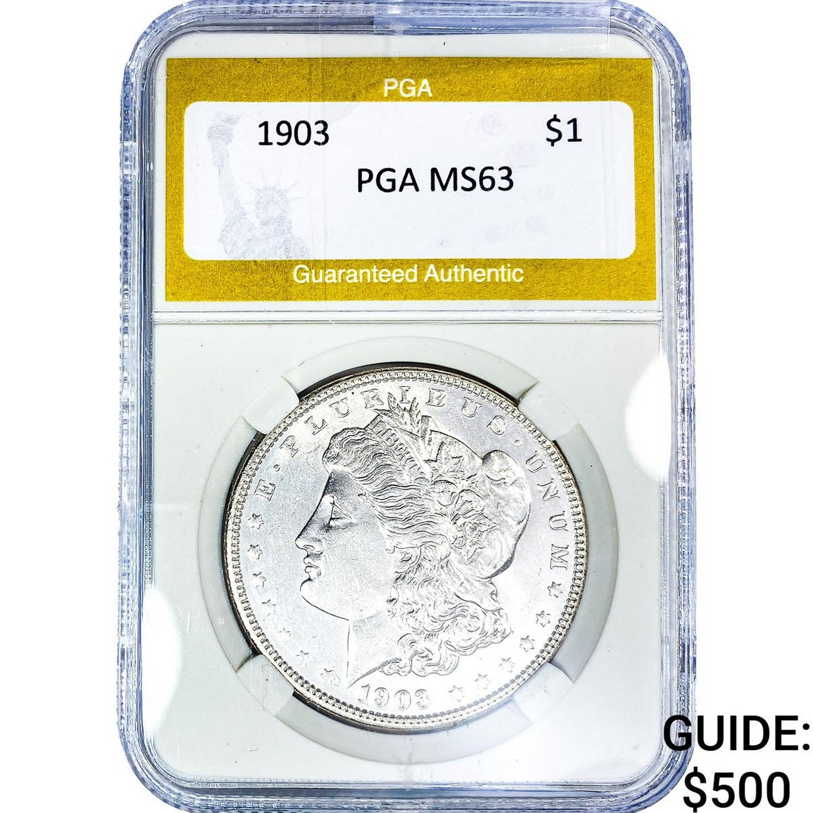 1903 Morgan Silver Dollar PGA MS63 (1 of 2)