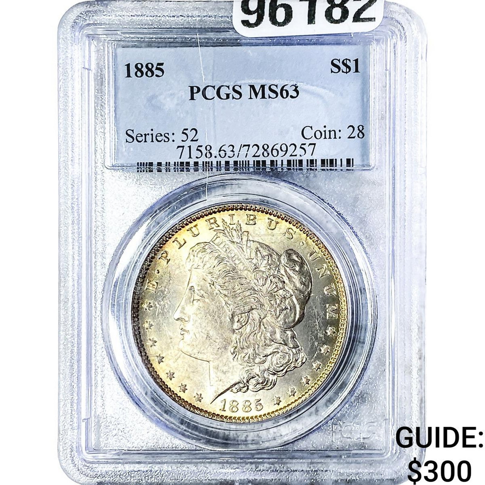 1885 Morgan Silver Dollar PCGS MS63 (1 of 2)