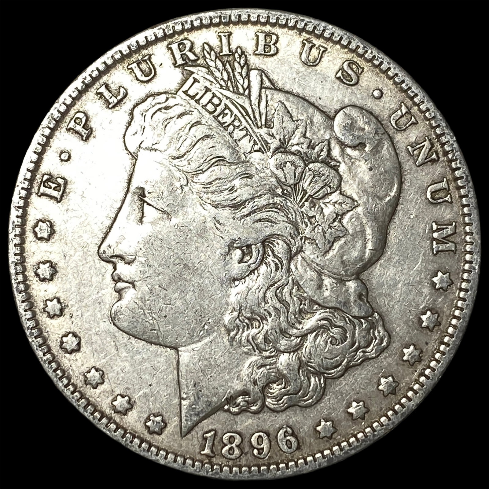 1896-O Silver Morgan Dollar CLOSELY UNCIRCULATED: 1896-O Silver Morgan Dollar CLOSELY UNCIRCULATED