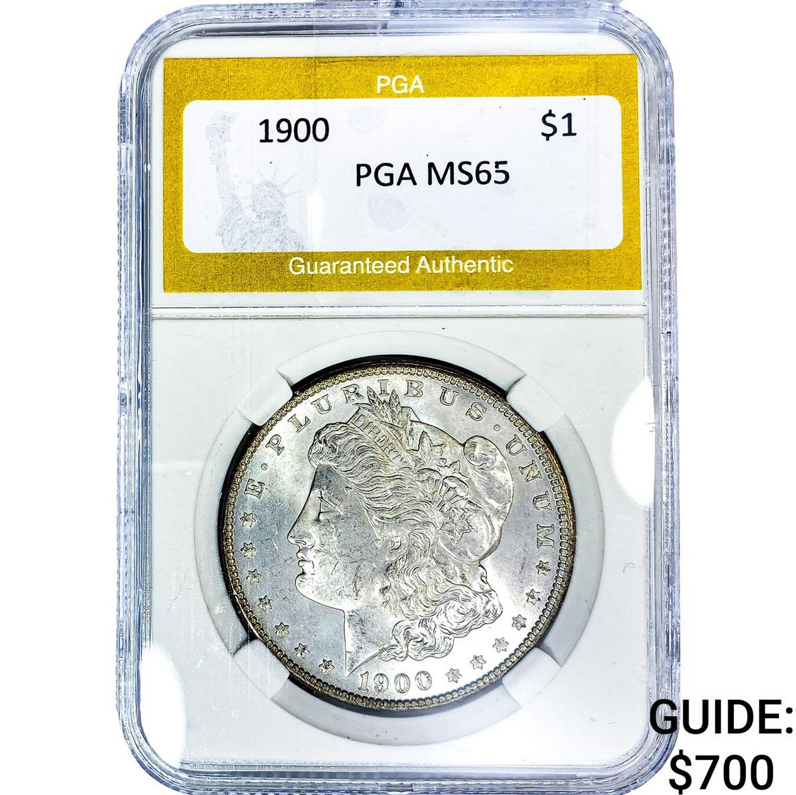 1900 Morgan Silver Dollar PGA MS65 (1 of 2)