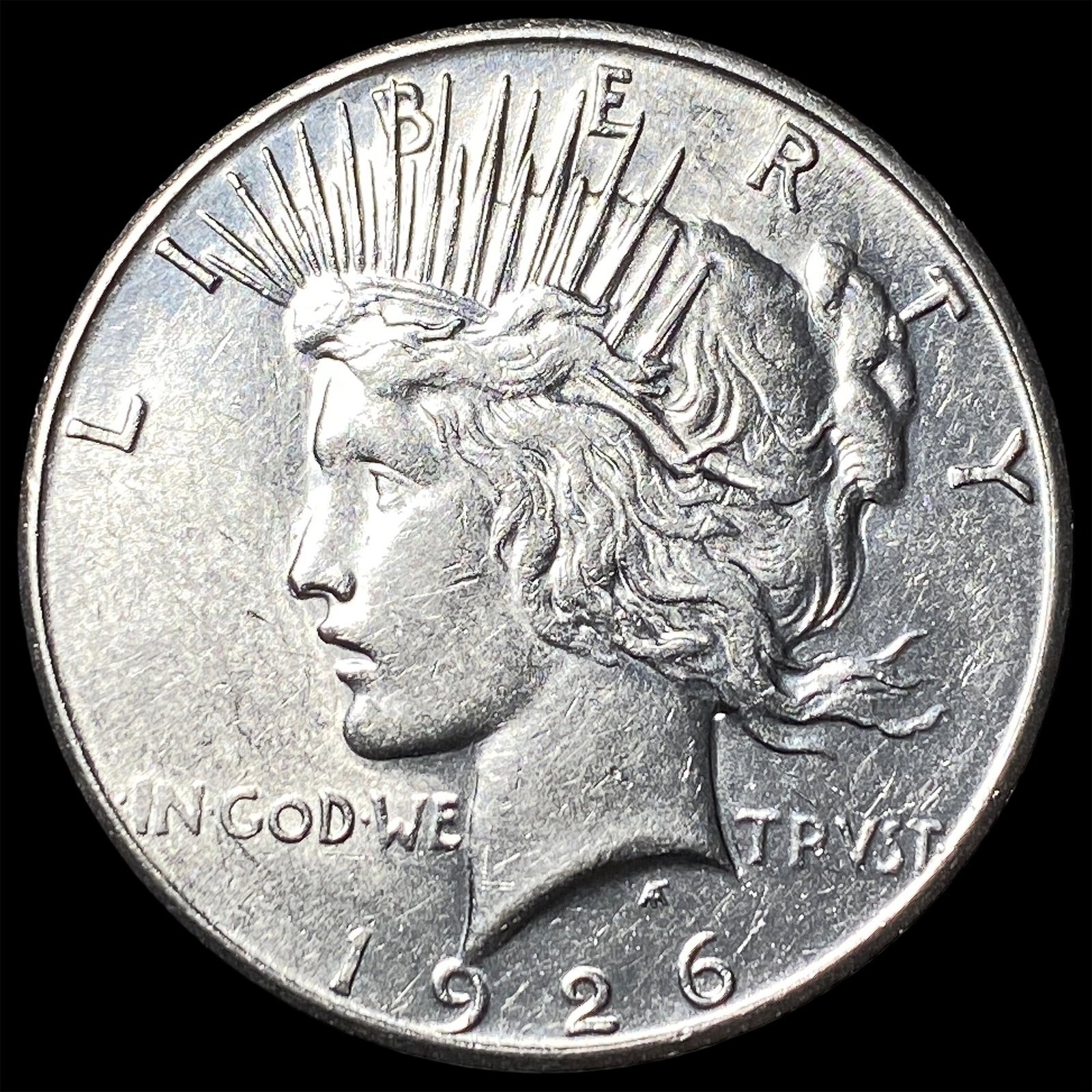 1926-S Peace Silver Dollar UNCIRCULATED: 1926-S Peace Silver Dollar UNCIRCULATED