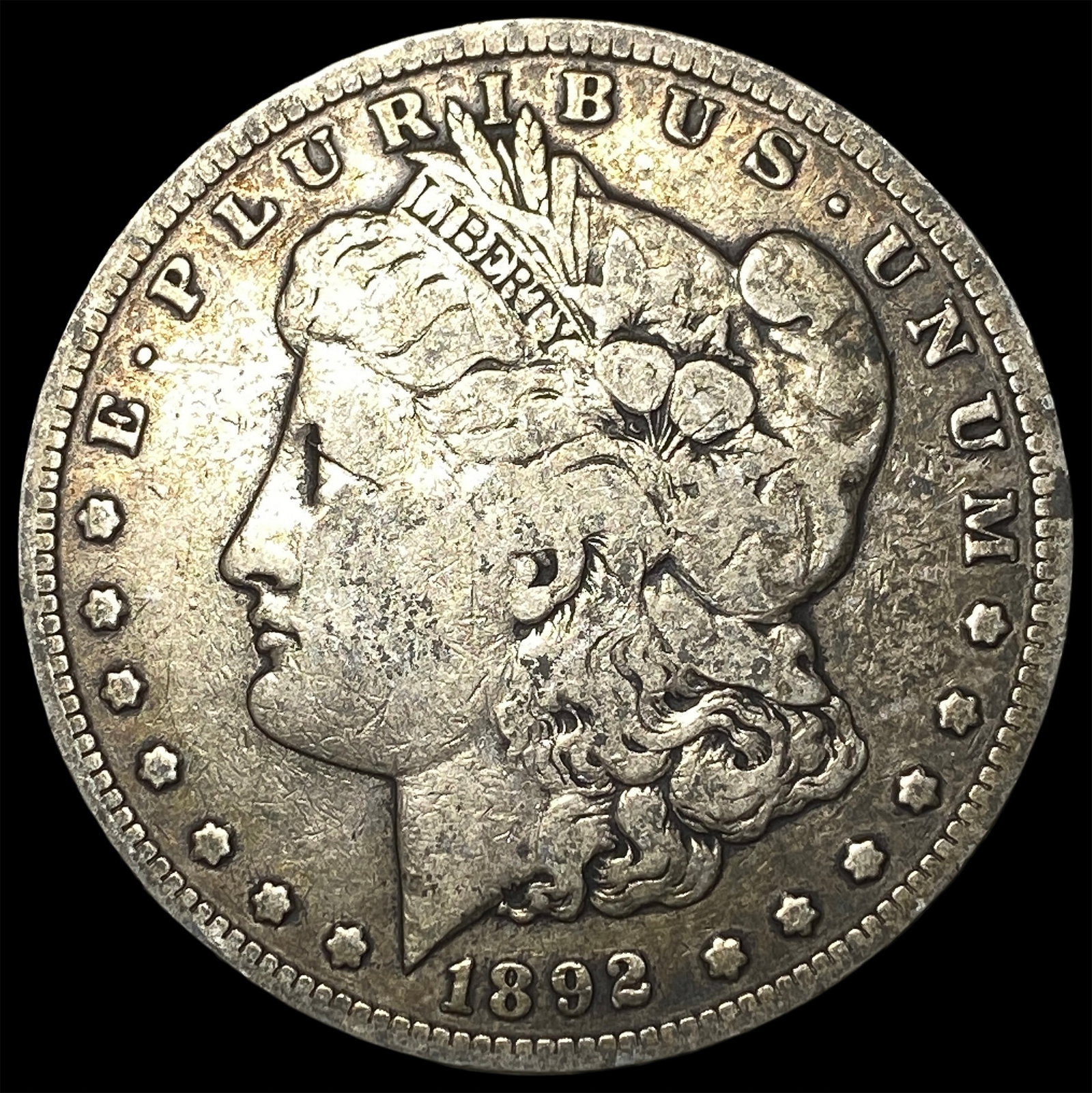 1892-S Morgan Silver Dollar LIGHTLY CIRCULATED: 1892-S Morgan Silver Dollar LIGHTLY CIRCULATED