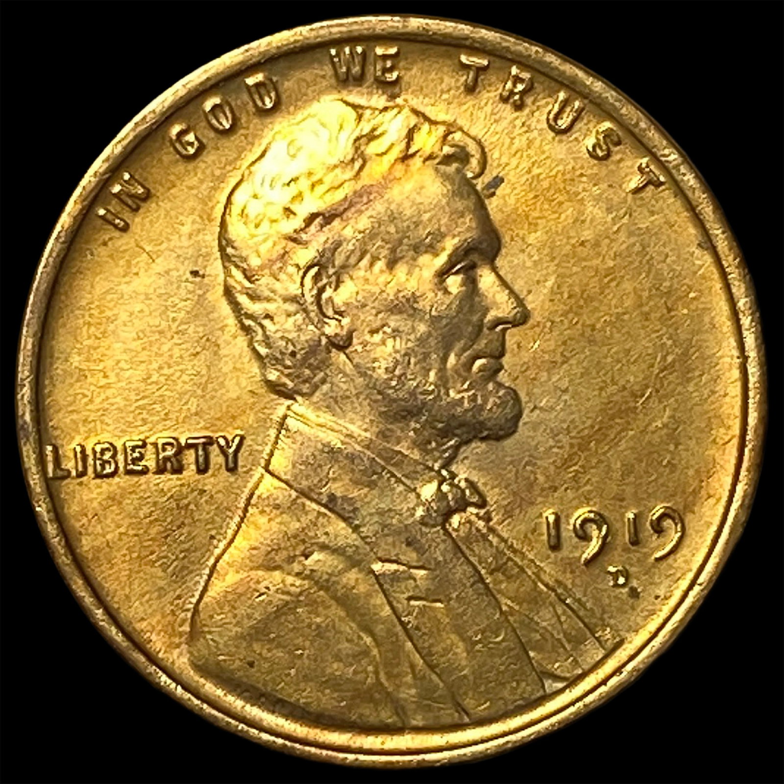 1919-D Lincoln Wheat Cent UNCIRCULATED: 1919-D Lincoln Wheat Cent UNCIRCULATED