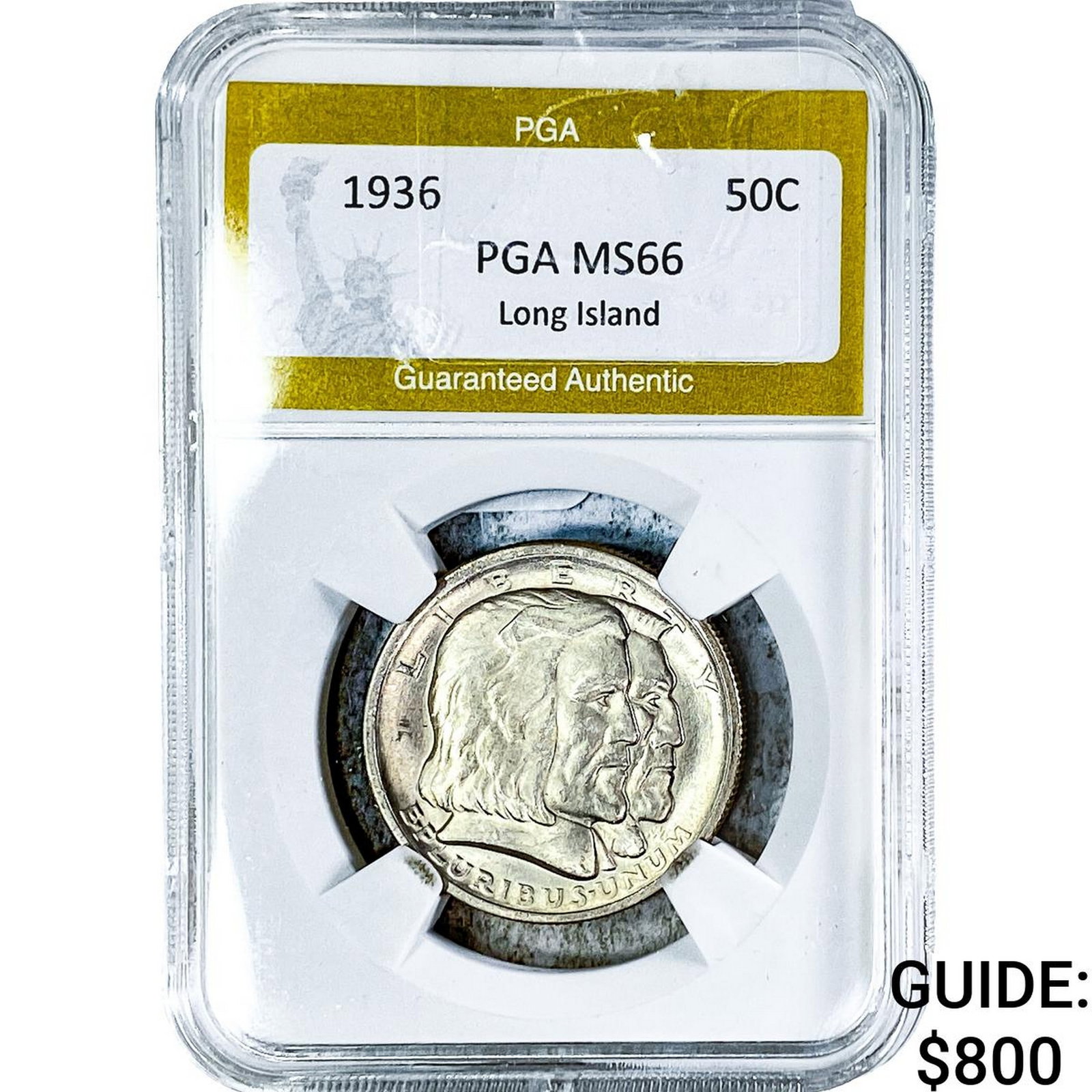 1936 Lafayette Silver Half Dollar PGA MS66 (1 of 2)