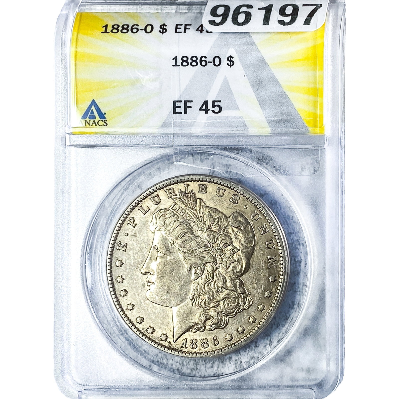 1886-O Morgan Silver Dollar ANACS EF45 (1 of 2)