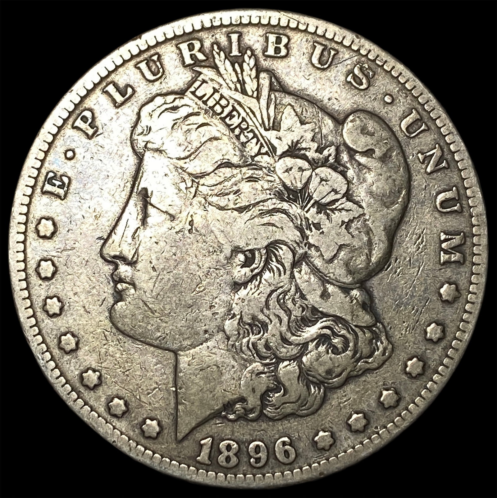 1896-S Silver Morgan Dollar LIGHTLY CIRCULATED (1 of 2)