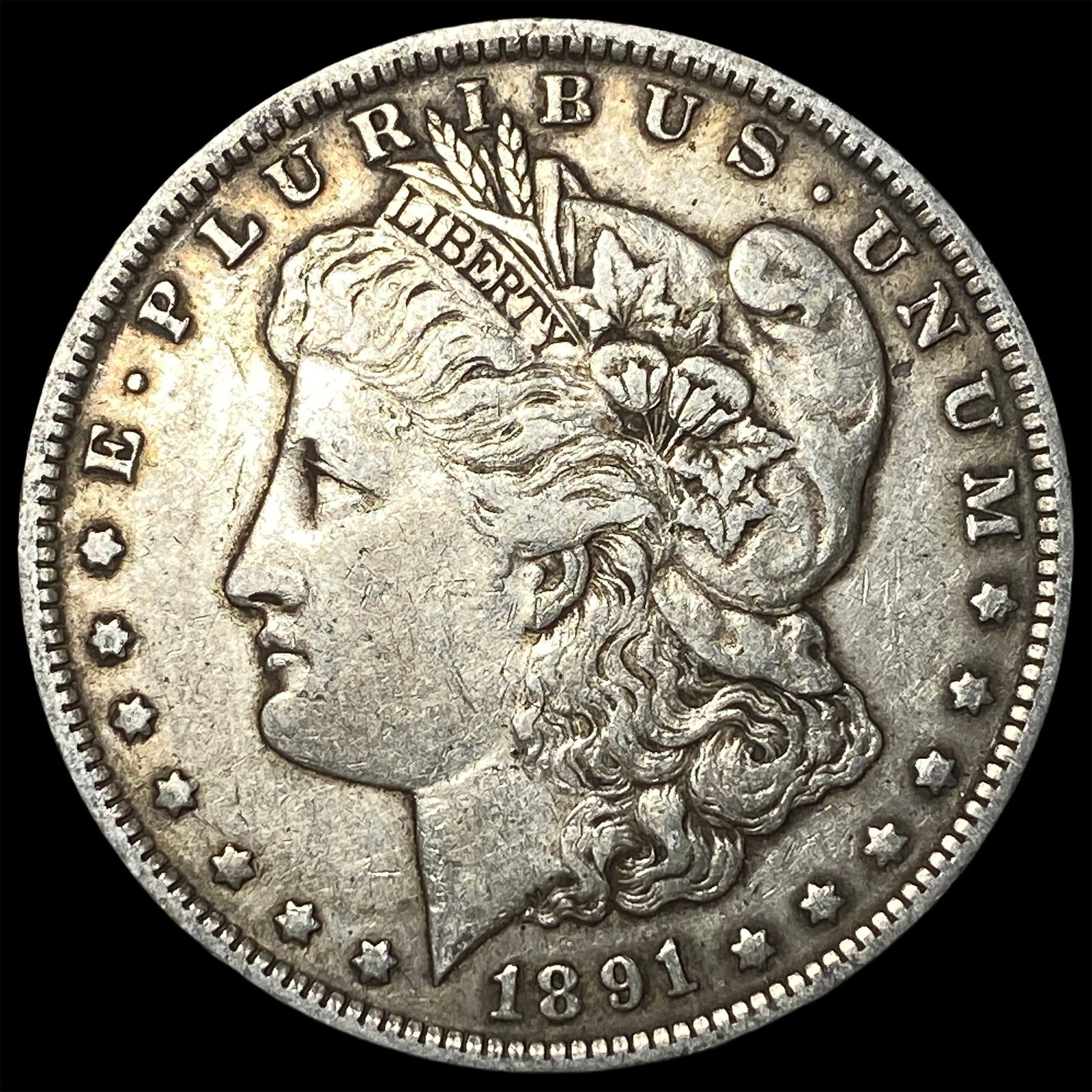 1891-O Silver Morgan Dollar NEARLY UNCIRCULATED: 1891-O Silver Morgan Dollar NEARLY UNCIRCULATED