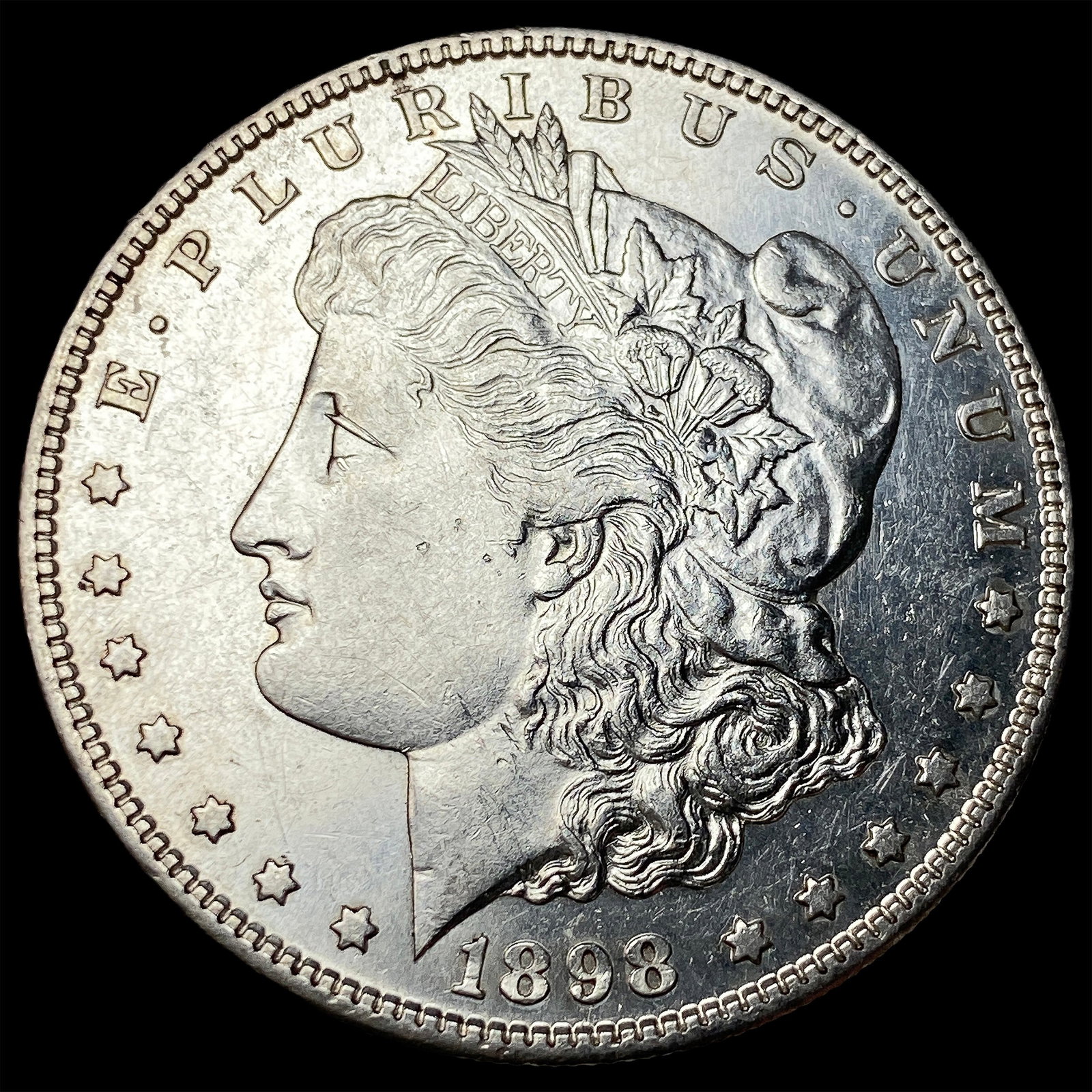 1898-S Silver Morgan Dollar UNCIRCULATED: 1898-S Silver Morgan Dollar UNCIRCULATED