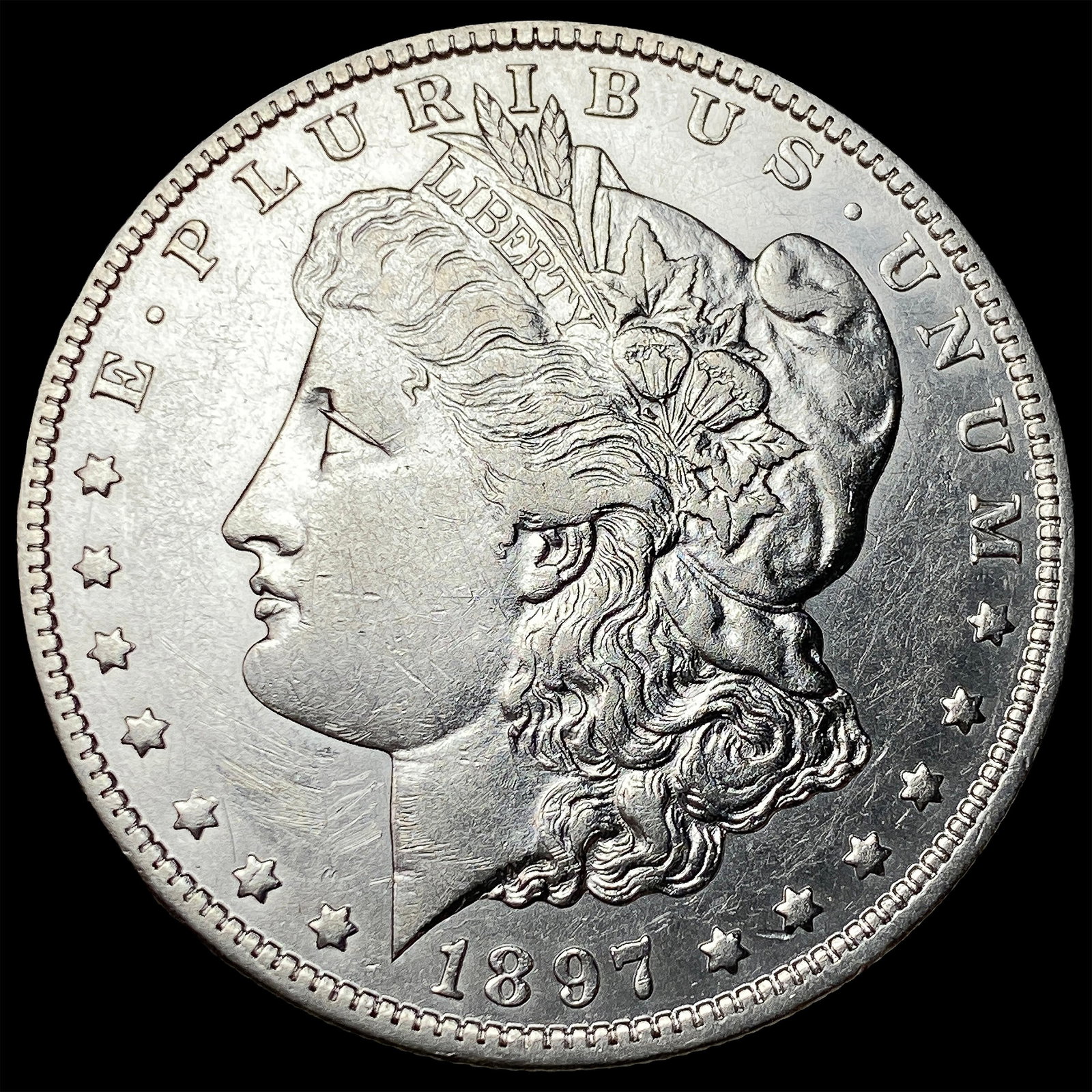 1897-O Silver Morgan Dollar CLOSELY UNCIRCULATED: 1897-O Silver Morgan Dollar CLOSELY UNCIRCULATED