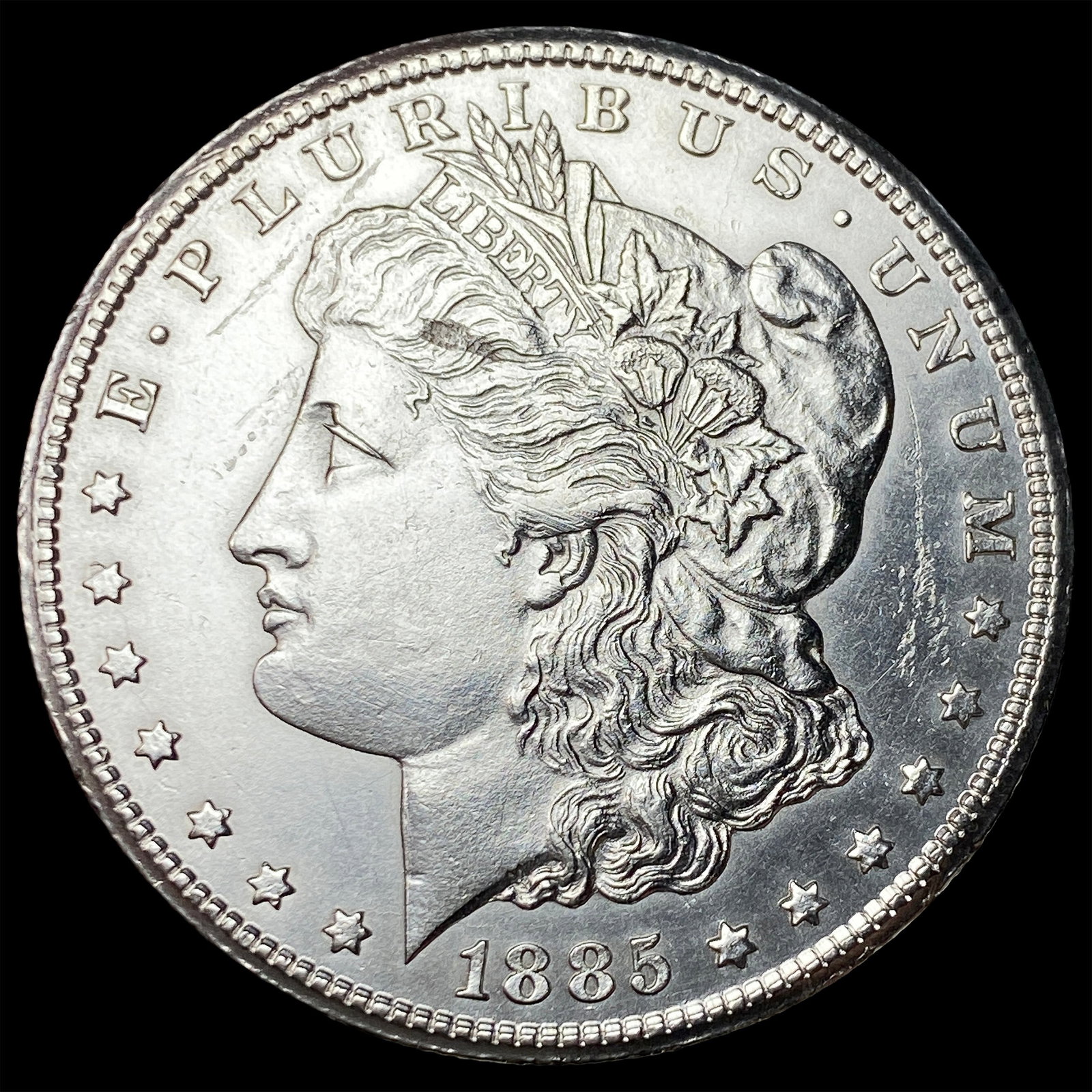 1885-CC Silver Morgan Dollar UNCIRCULATED: 1885-CC Silver Morgan Dollar UNCIRCULATED