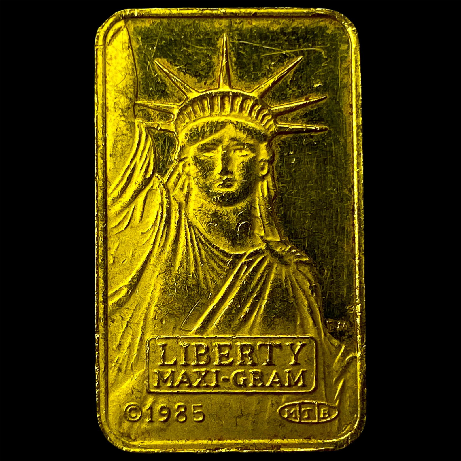 1985 Credit Suisse 5g Gold Bar 999.9 Fine HIGH GRADE: 1985 Credit Suisse 5g Gold Bar 999.9 Fine HIGH GRADE