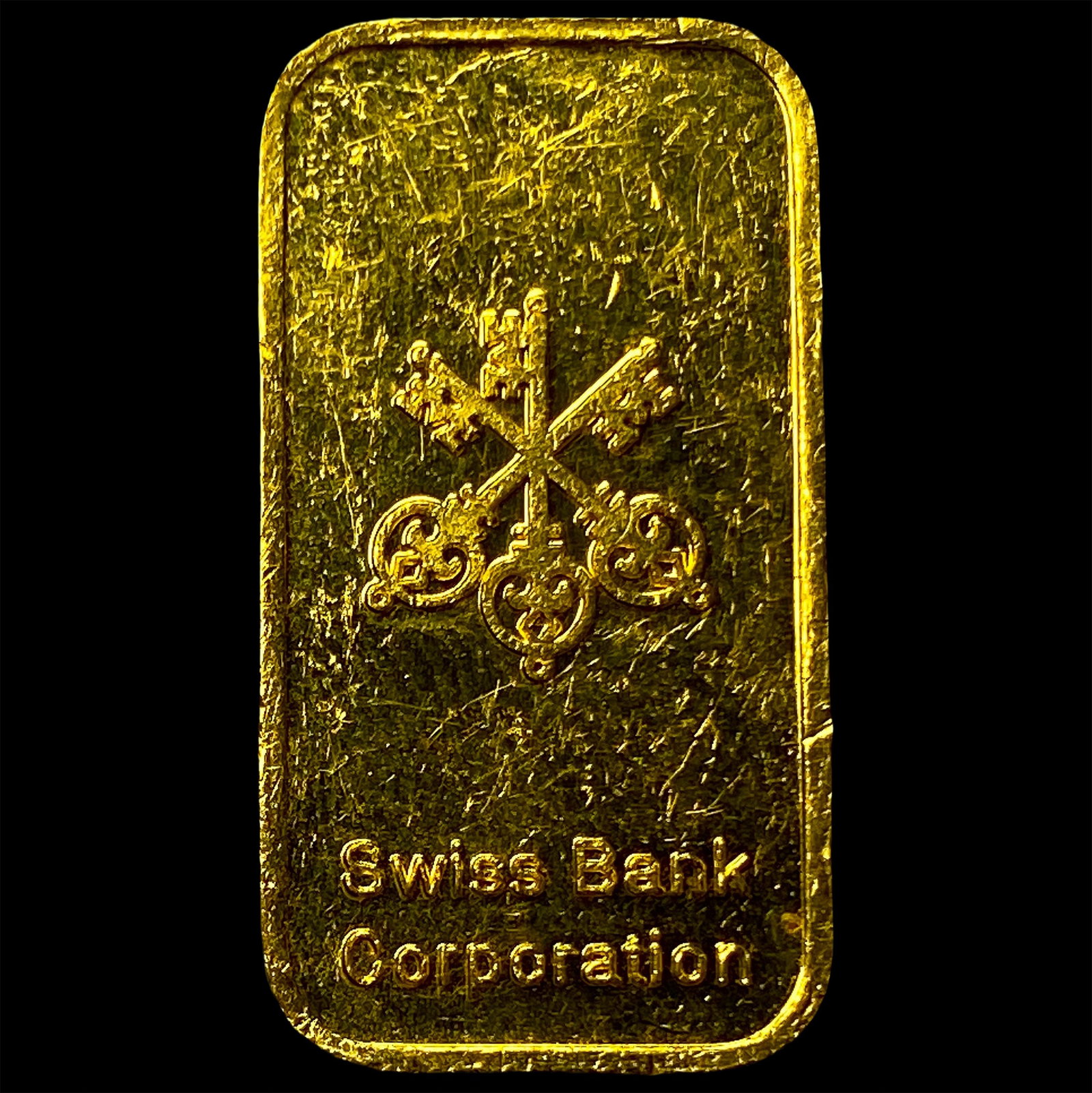 Swiss Bank Corporation 1/3 oz Gold Bar .9999 HIGH GRADE: Swiss Bank Corporation 1/3 oz Gold Bar .9999 HIGH GRADE