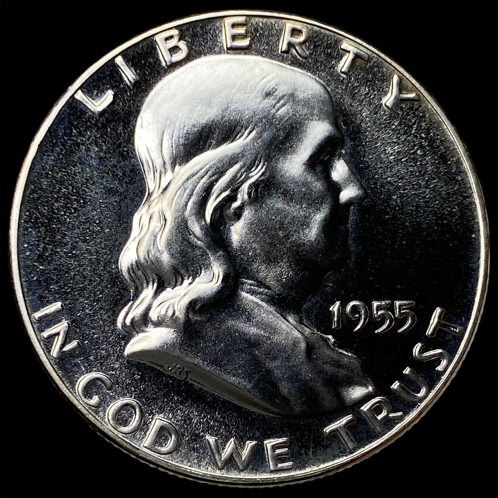 1955 Franklin Silver Half Dollar GEM PROOF (1 of 2)