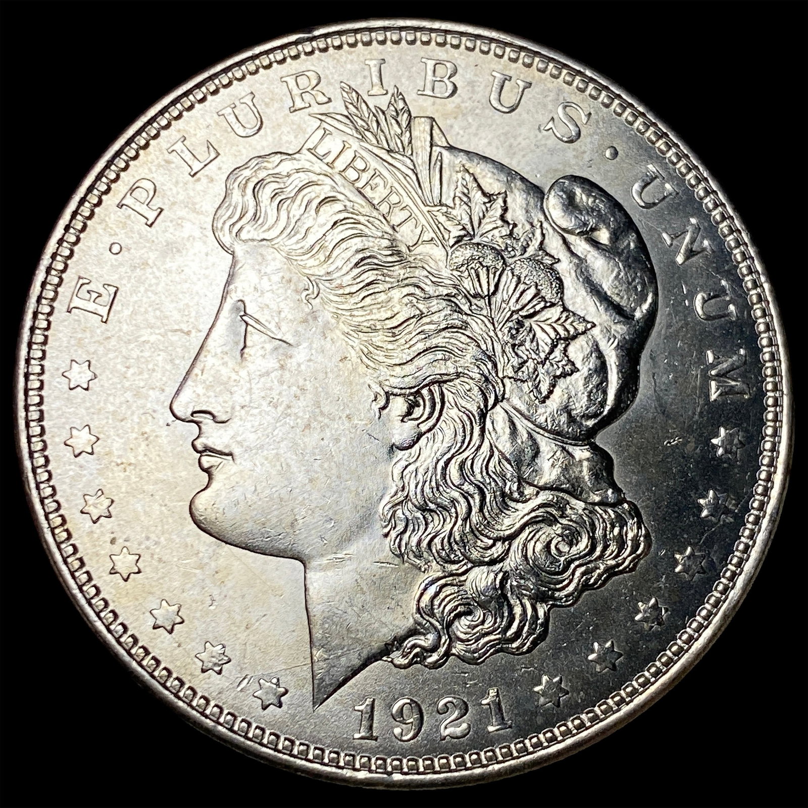1921 Morgan Silver Dollar UNCIRCULATED: 1921 Morgan Silver Dollar UNCIRCULATED