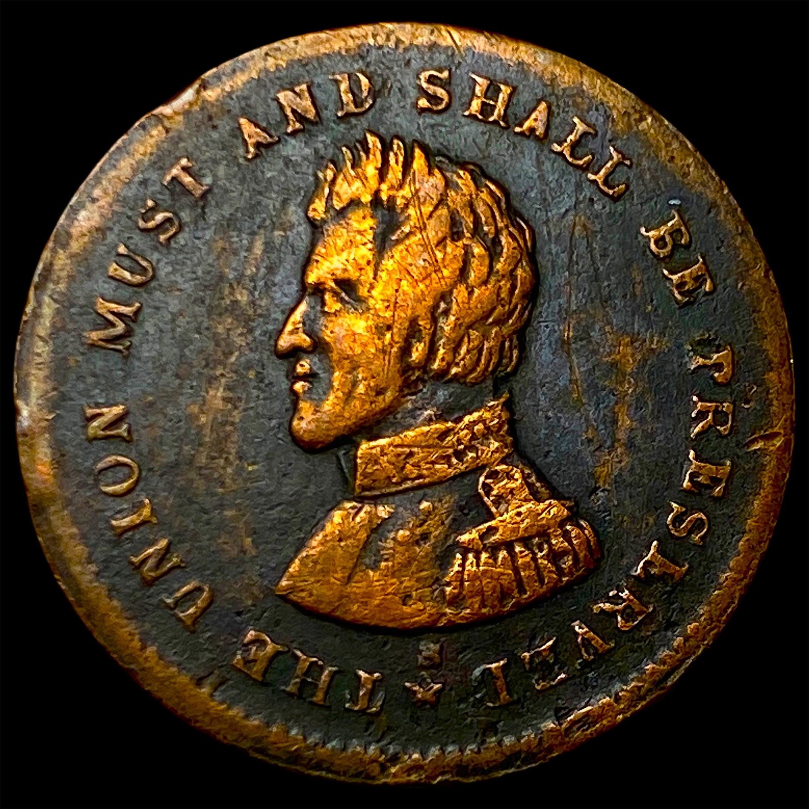 1863-S Civil War Token - The Union LIGHTLY CIRCULATED (1 of 2)