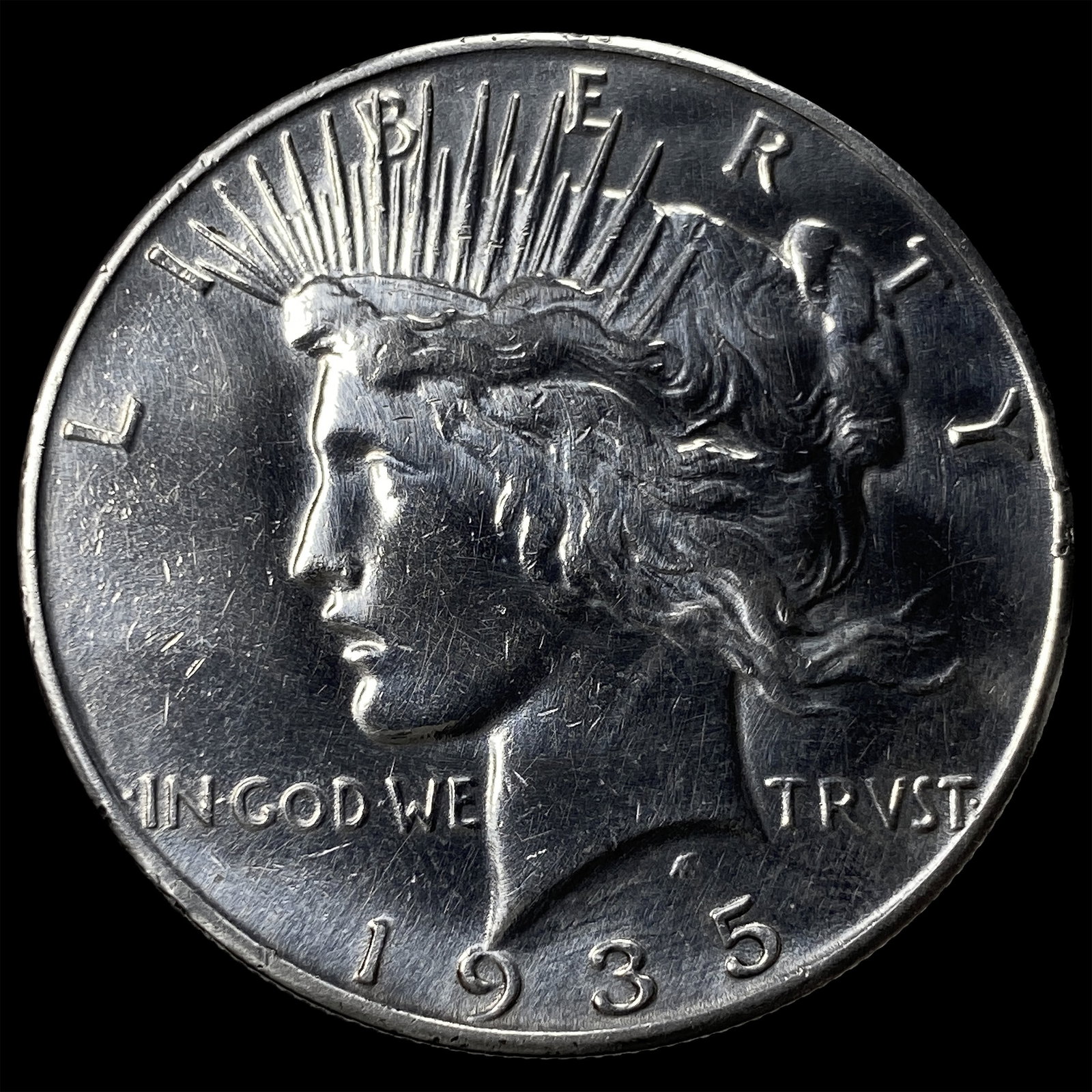1935 Silver Peace Dollar HIGH GRADE (1 of 2)