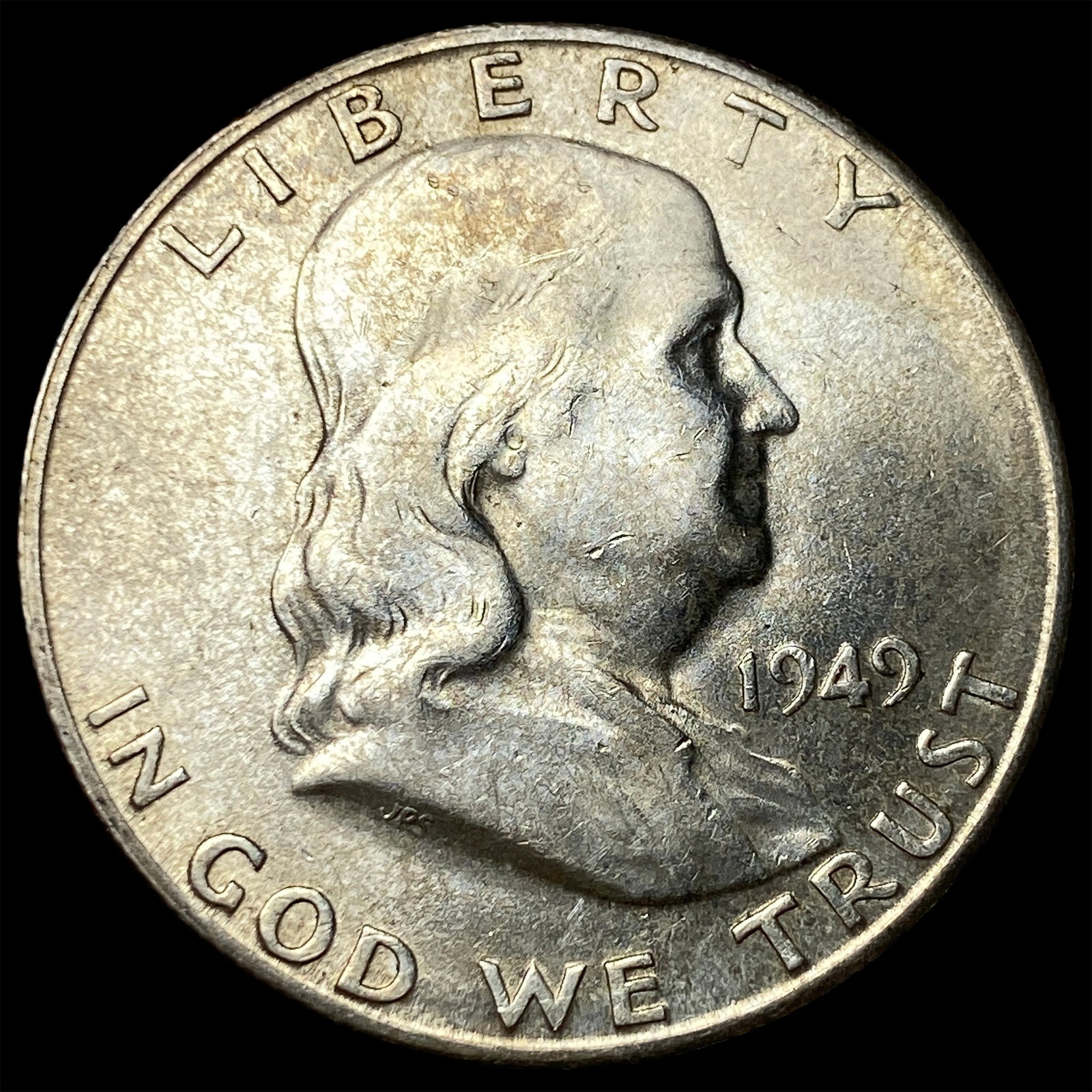1949-S Silver Half Dollar Franklin UNCIRCULATED (1 of 2)