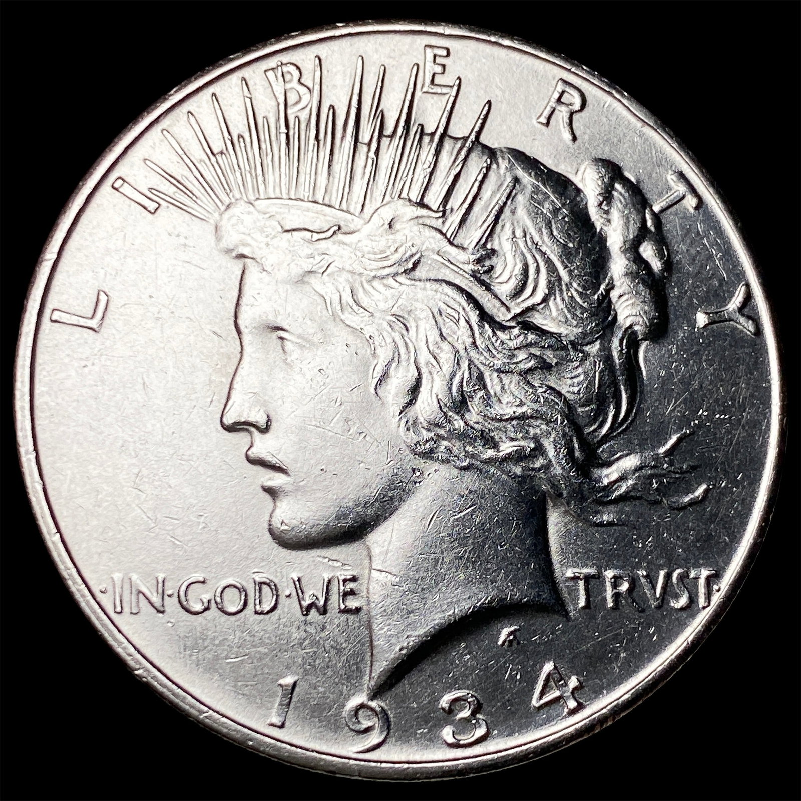 1934 Peace Silver Dollar UNCIRCULATED (1 of 2)