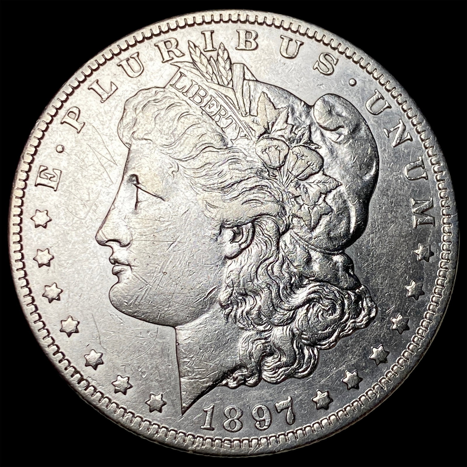 1897-O Silver Morgan Dollar CHOICE AU: 1897-O Silver Morgan Dollar CHOICE AU