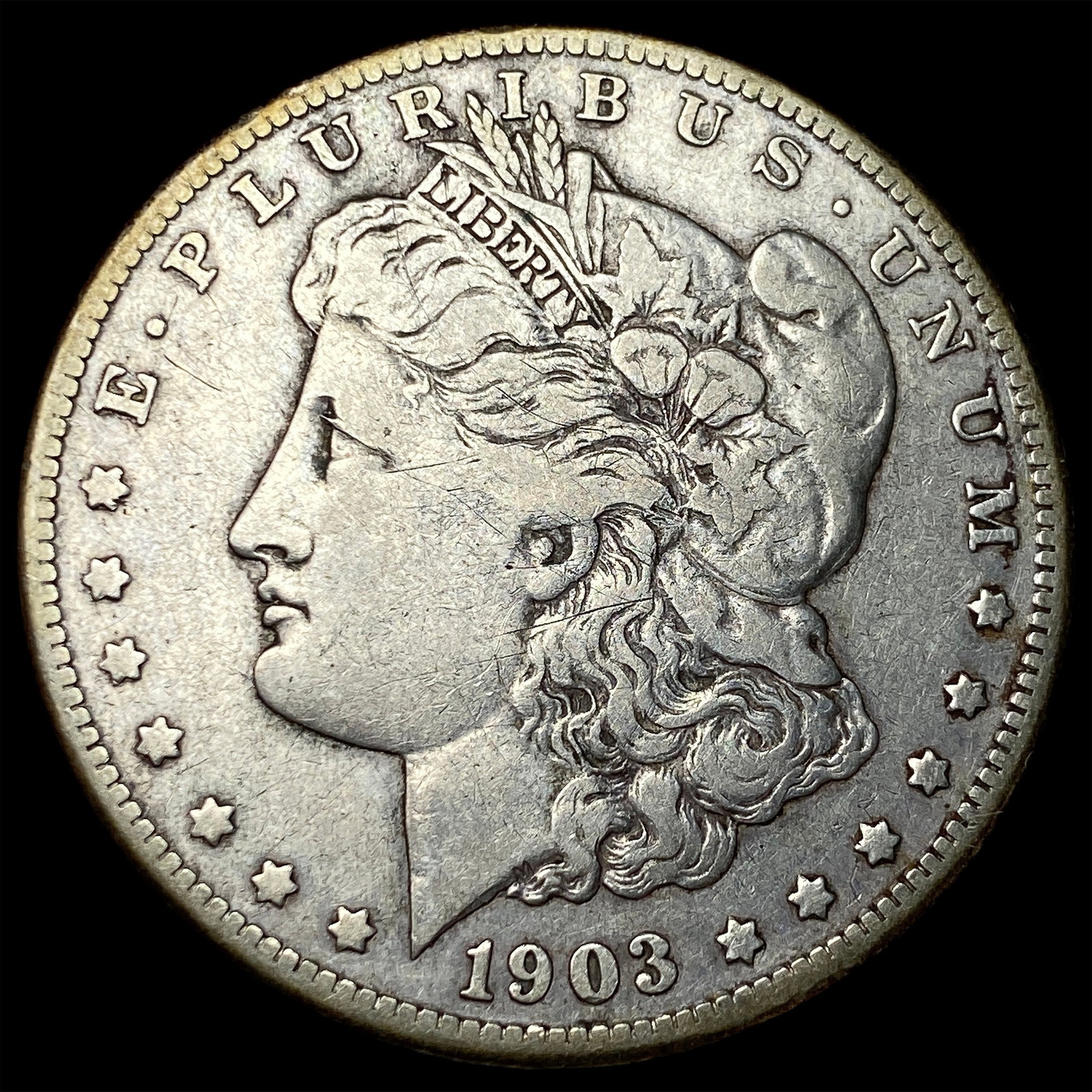 1903-S Silver Morgan Dollar LIGHTLY CIRCULATED (1 of 2)