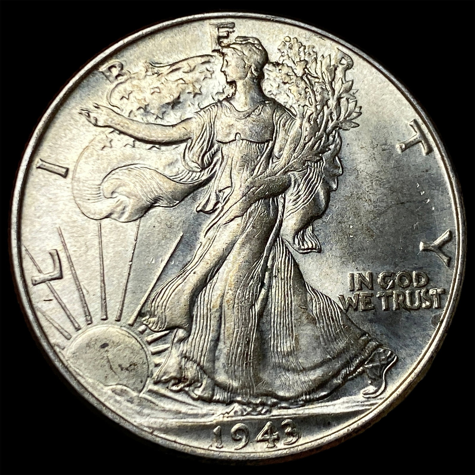 1943 Walking Liberty Half Dollar UNCIRCULATED: 1943 Walking Liberty Half Dollar UNCIRCULATED