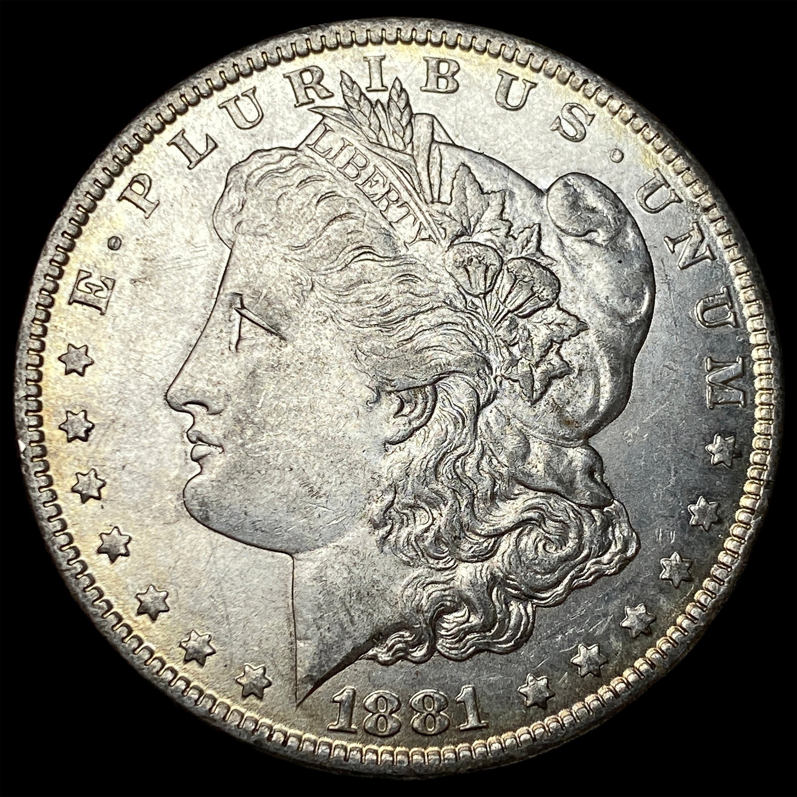 1881-O Silver Morgan Dollar CHOICE AU: 1881-O Silver Morgan Dollar CHOICE AU