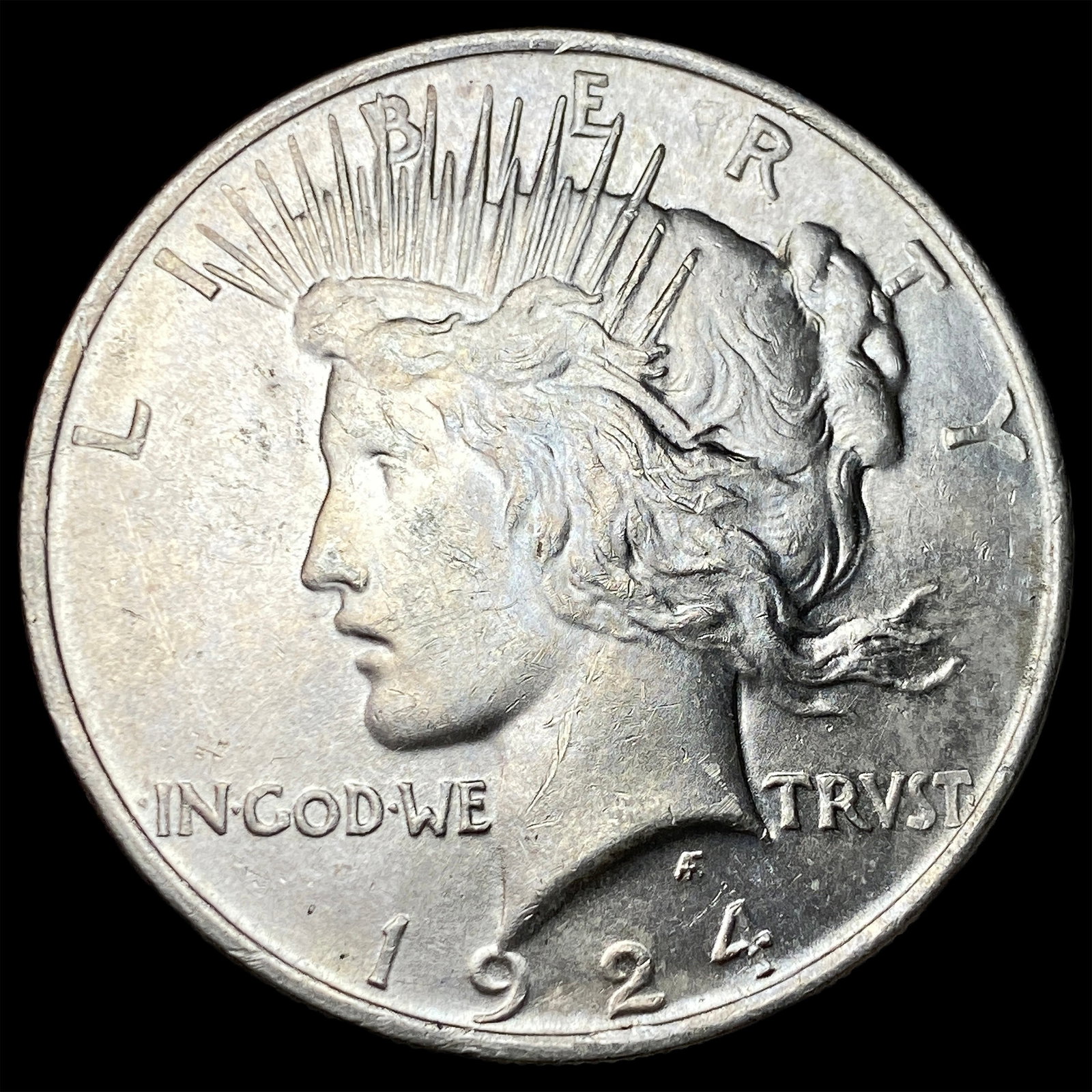 1924 Silver Peace Dollar UNCIRCULATED (1 of 2)
