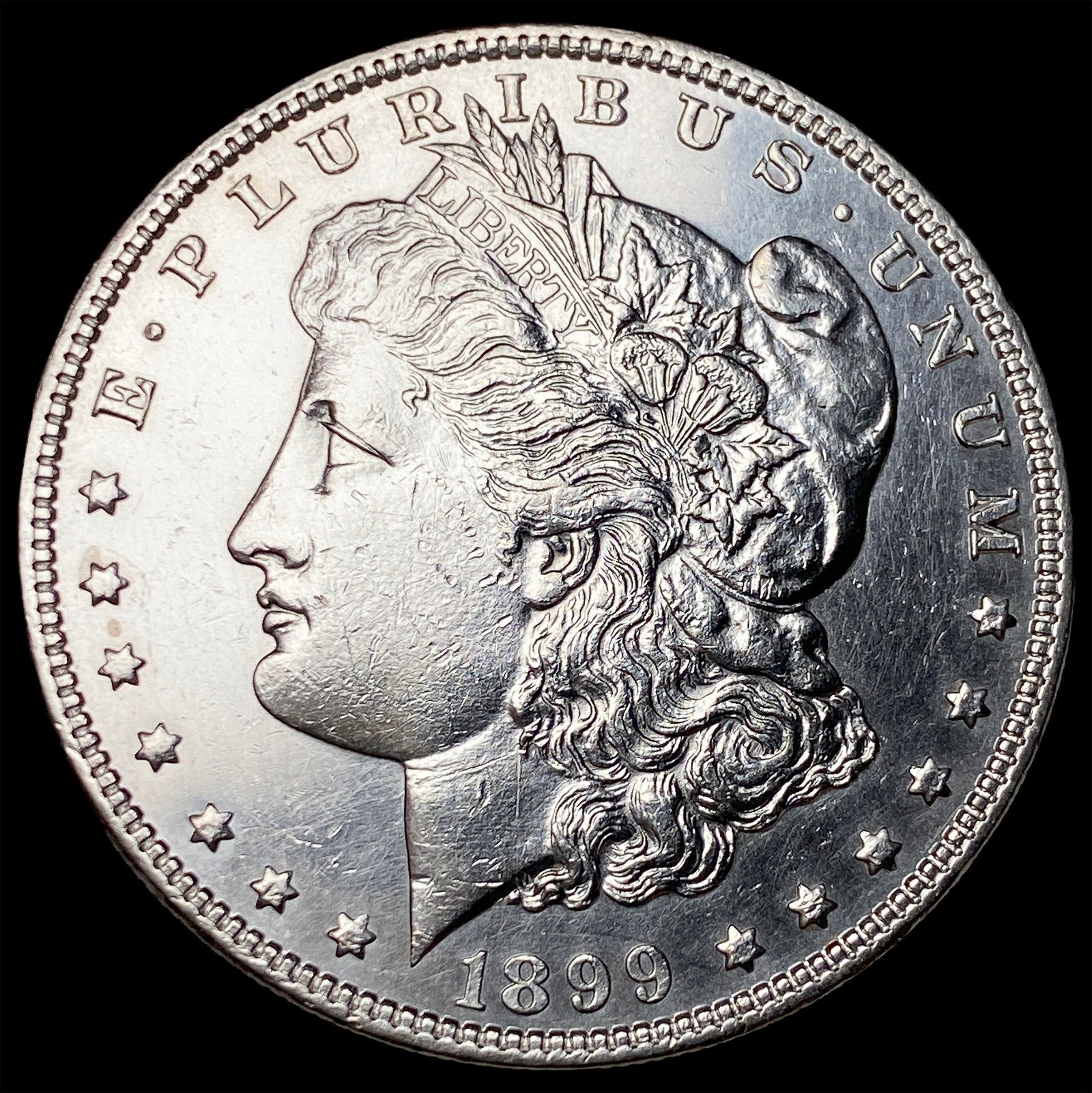 1899 Morgan Silver Dollar CLOSELY UNCIRCULATED: 1899 Morgan Silver Dollar CLOSELY UNCIRCULATED