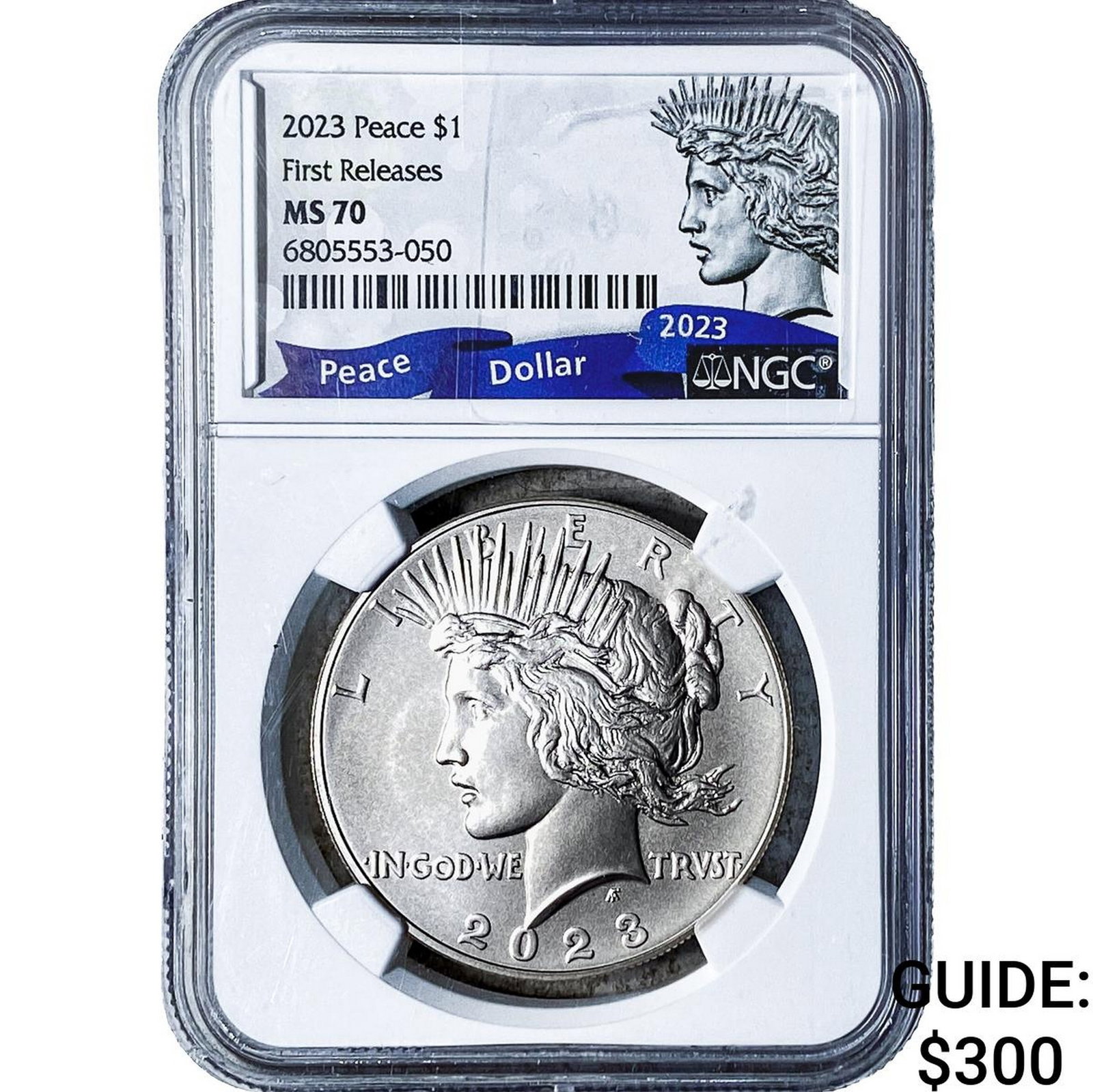 2023 Silver Peace Dollar NGC MS70 (1 of 2)
