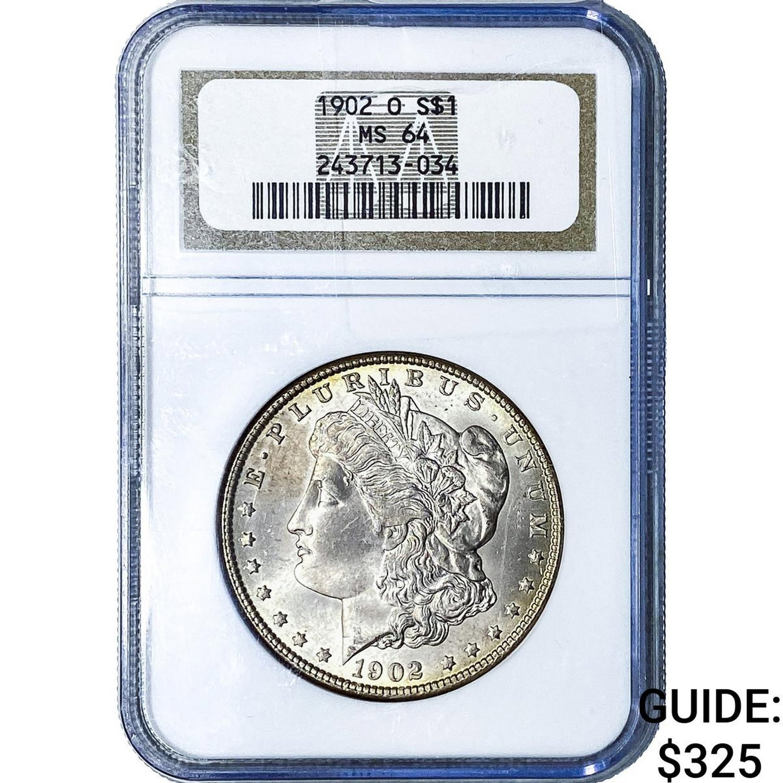 1902-O Morgan Silver Dollar NGC MS64 (1 of 2)